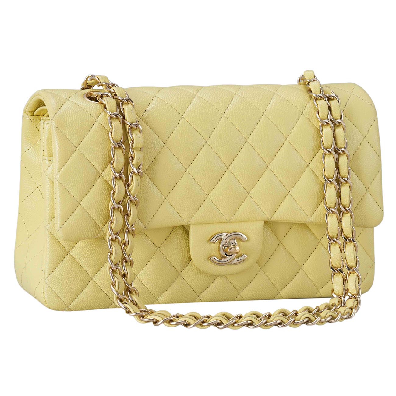 CHANEL(USED)샤넬 캐비어 클래식 미듐 플랩백