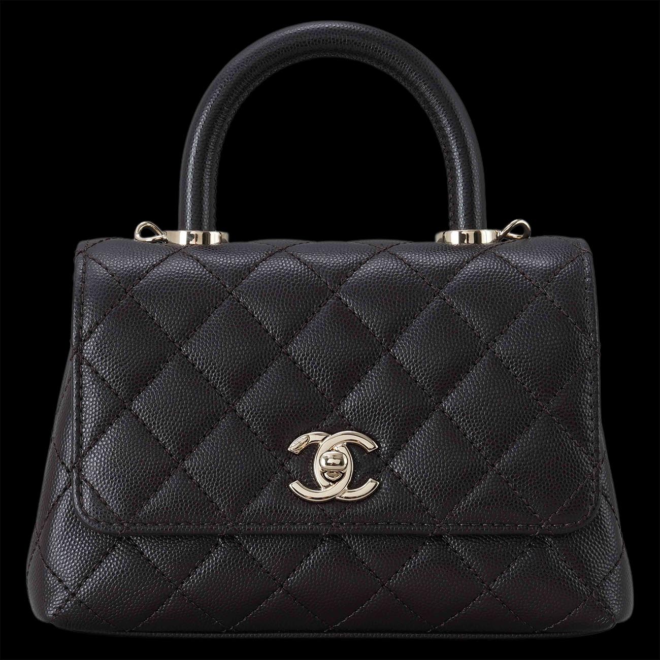 CHANEL(USED)샤넬 캐비어 코코핸들 미니