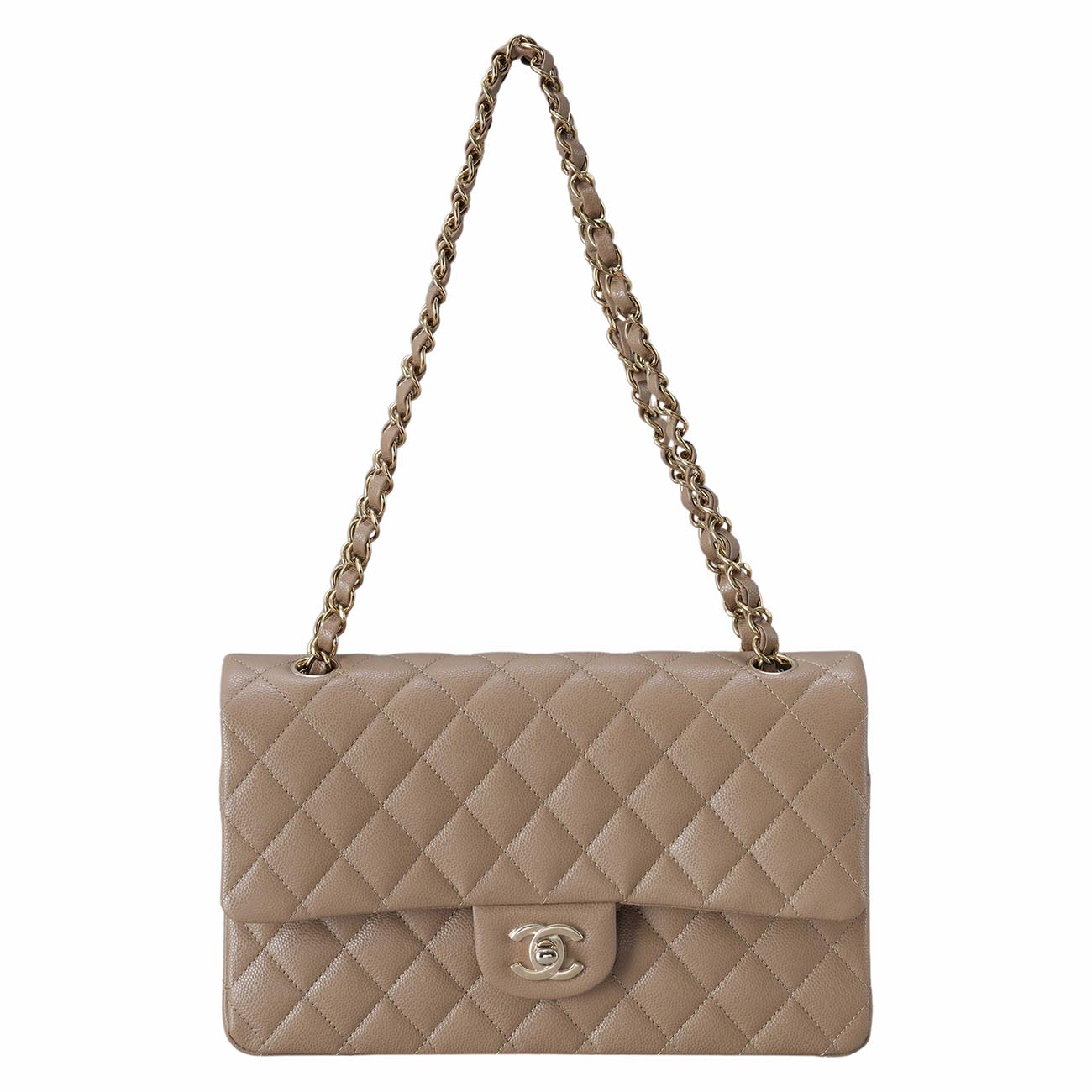 CHANEL(USED)샤넬 클래식 캐비어 미듐 플랩백