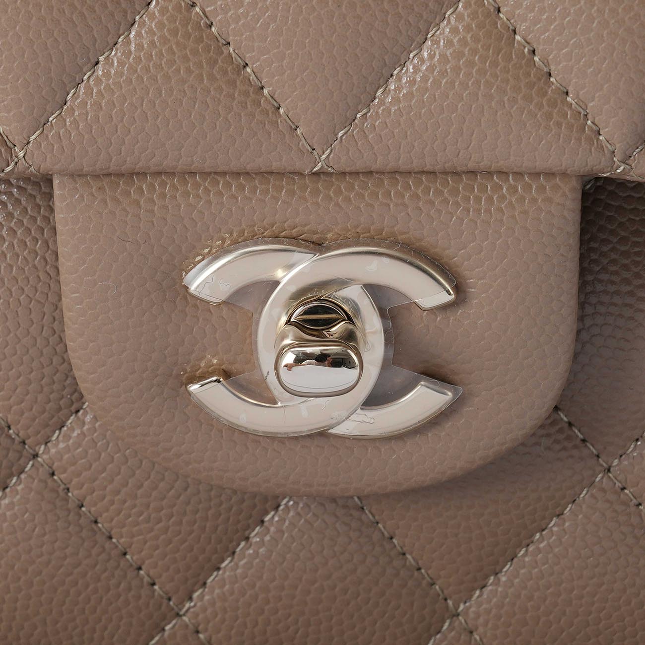 CHANEL(USED)샤넬 클래식 캐비어 미듐 플랩백