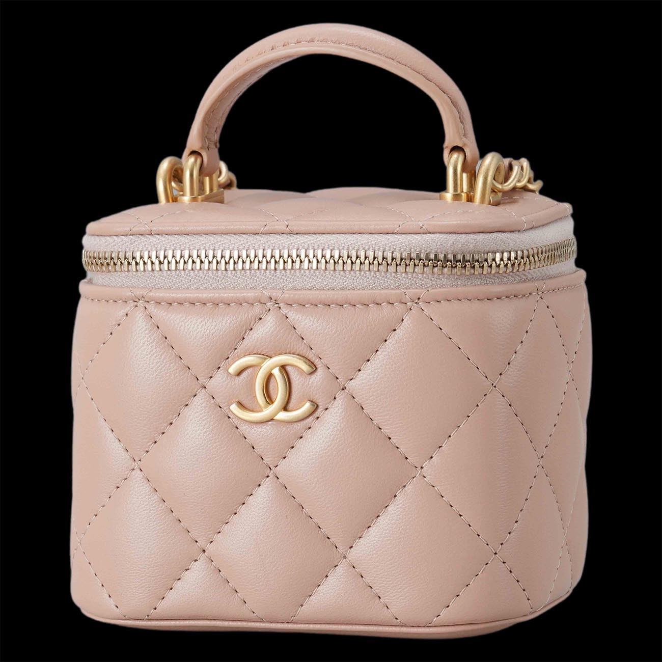 CHANEL(USED)샤넬 미니 베니티 탑 핸들 체인백