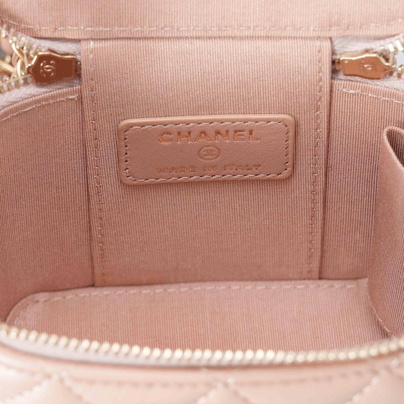 CHANEL(USED)샤넬 미니 베니티 탑 핸들 체인백