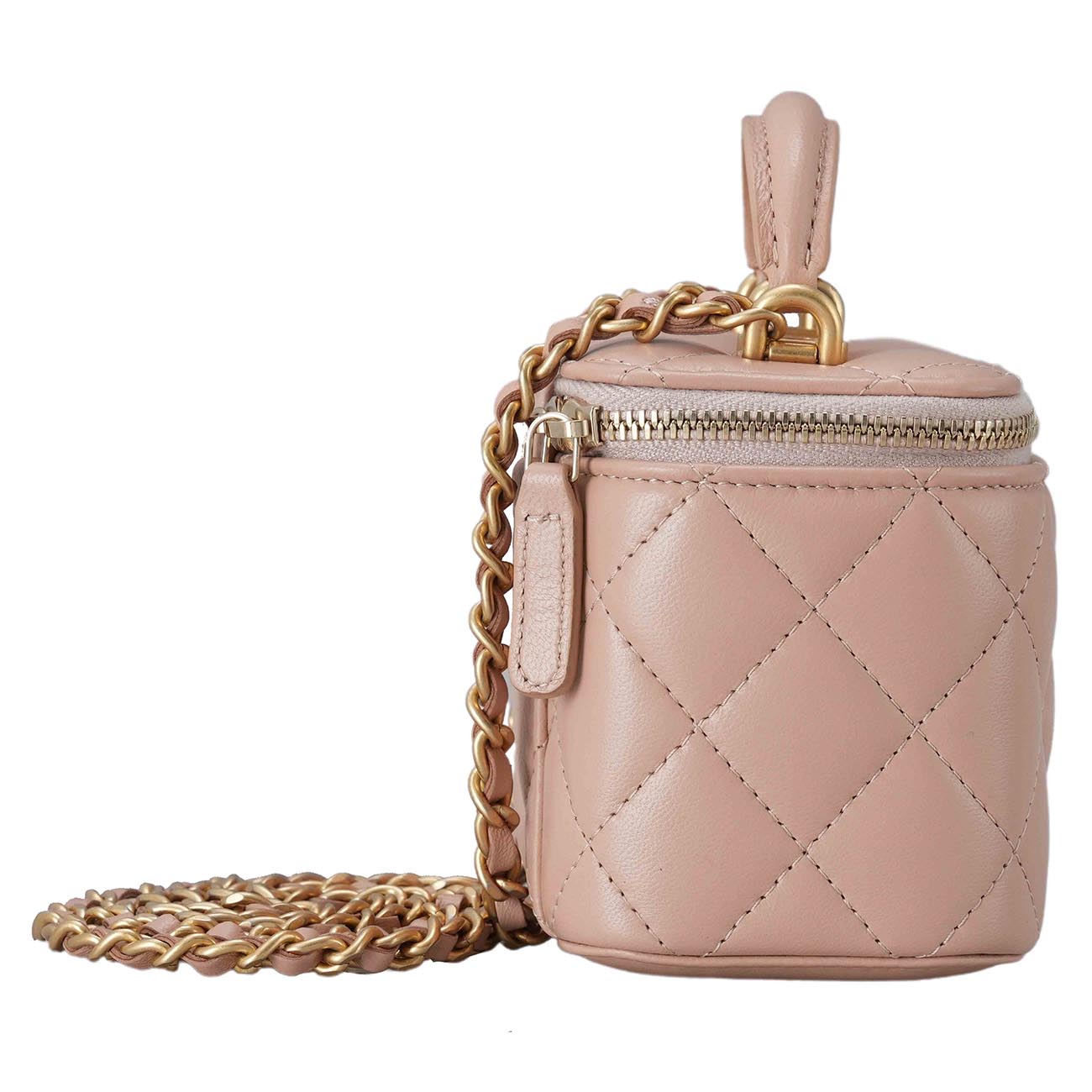 CHANEL(USED)샤넬 미니 베니티 탑 핸들 체인백
