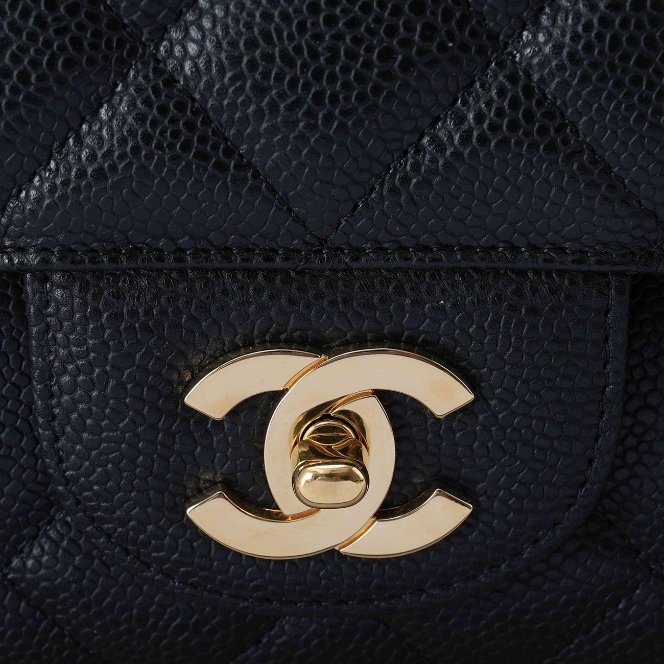 CHANEL(USED)샤넬 캐비어 클래식 점보 플랩백