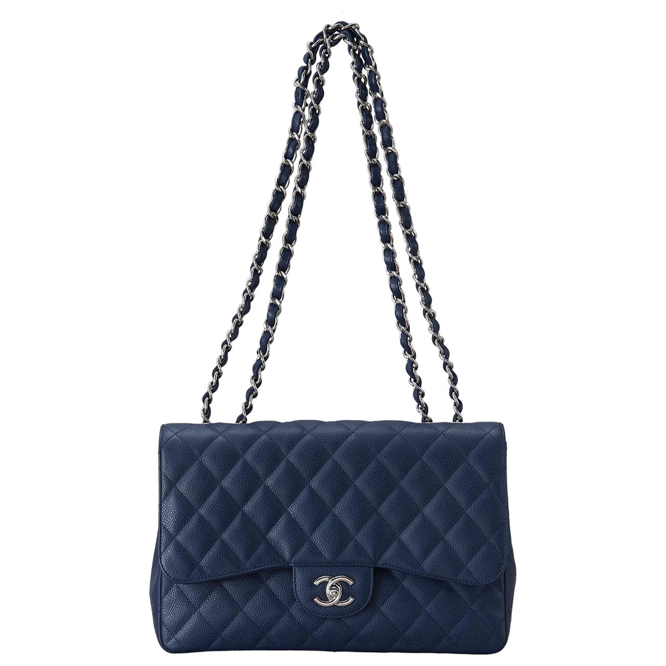 CHANEL(USED)샤넬 캐비어 클래식 점보 플랩백