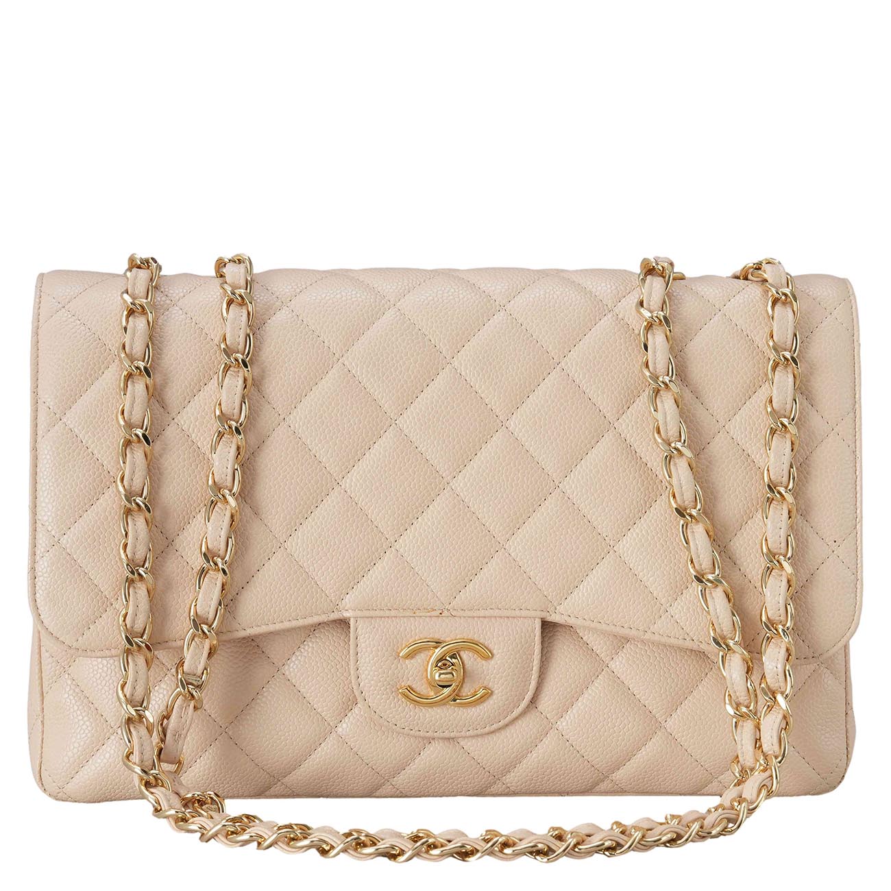 CHANEL(USED)샤넬 캐비어 클래식 점보 플랩백