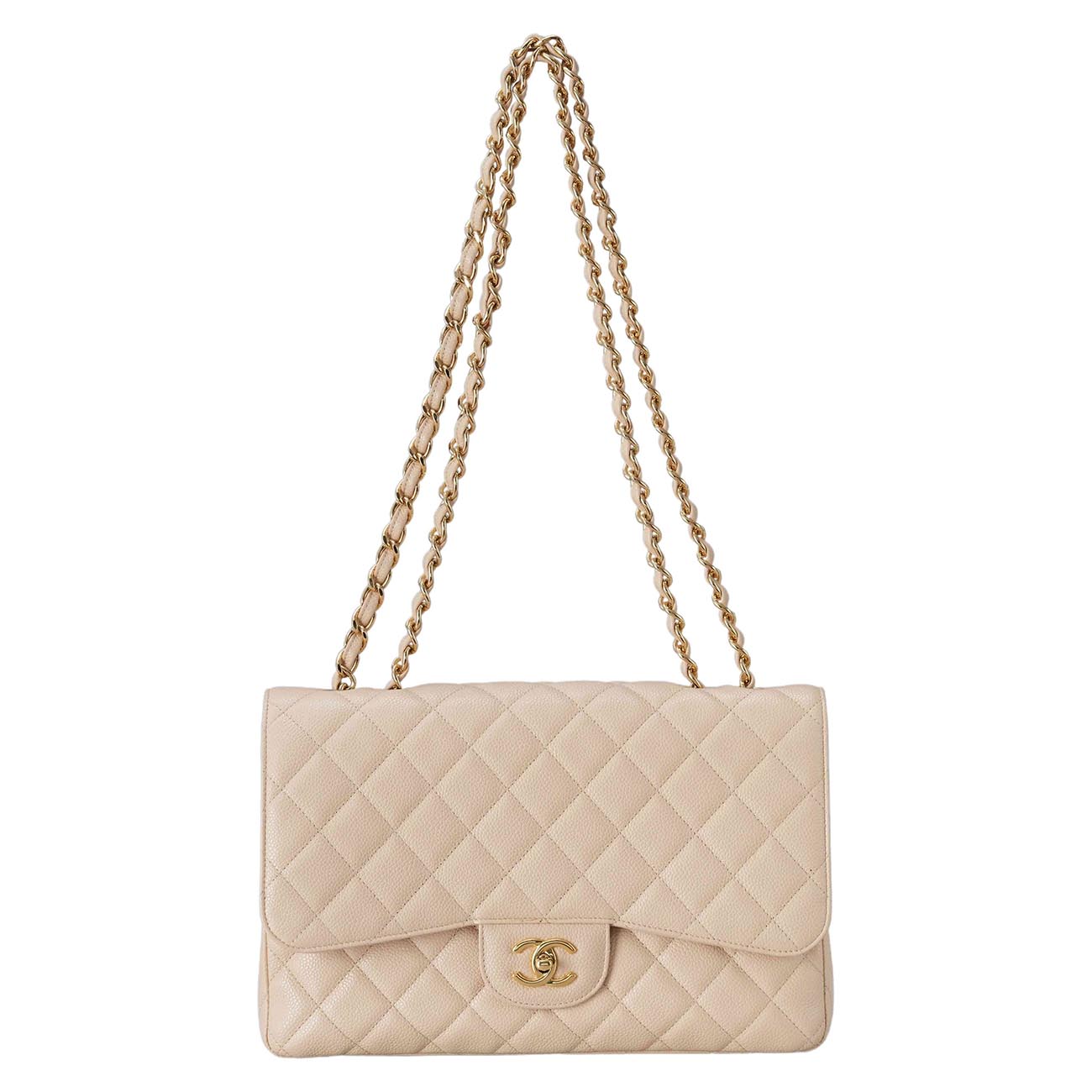 CHANEL(USED)샤넬 캐비어 클래식 점보 플랩백
