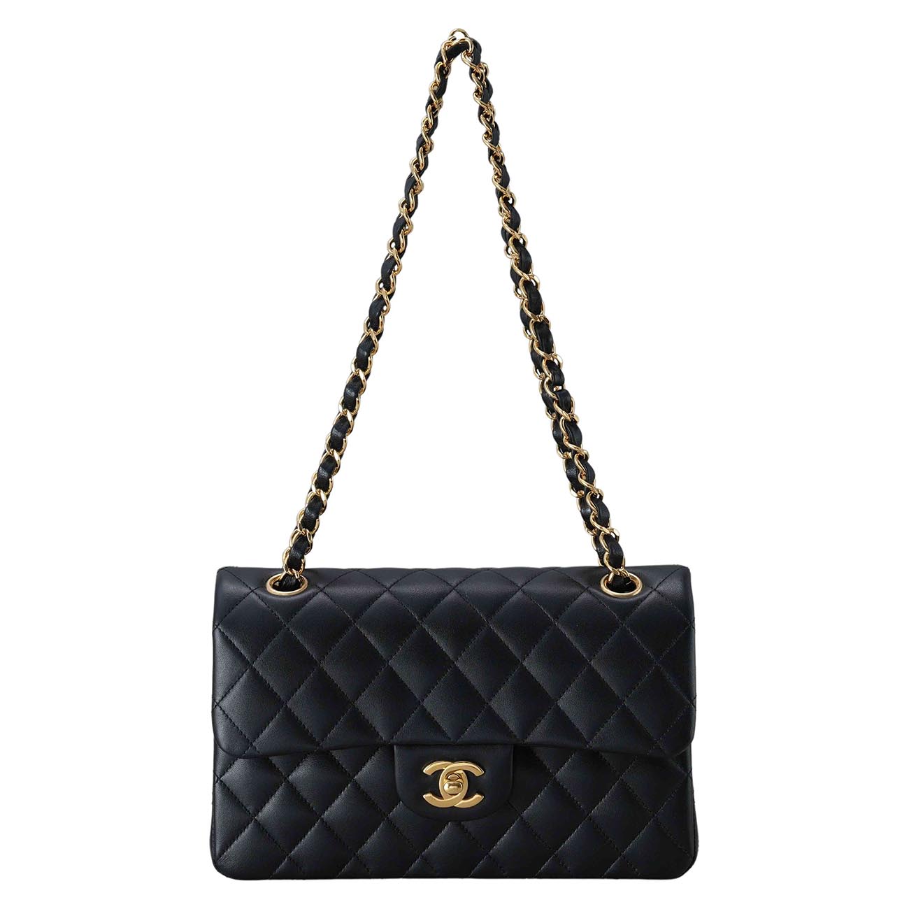 CHANEL(USED)샤넬 A01113 램스킨 클래식 스몰 플랩백