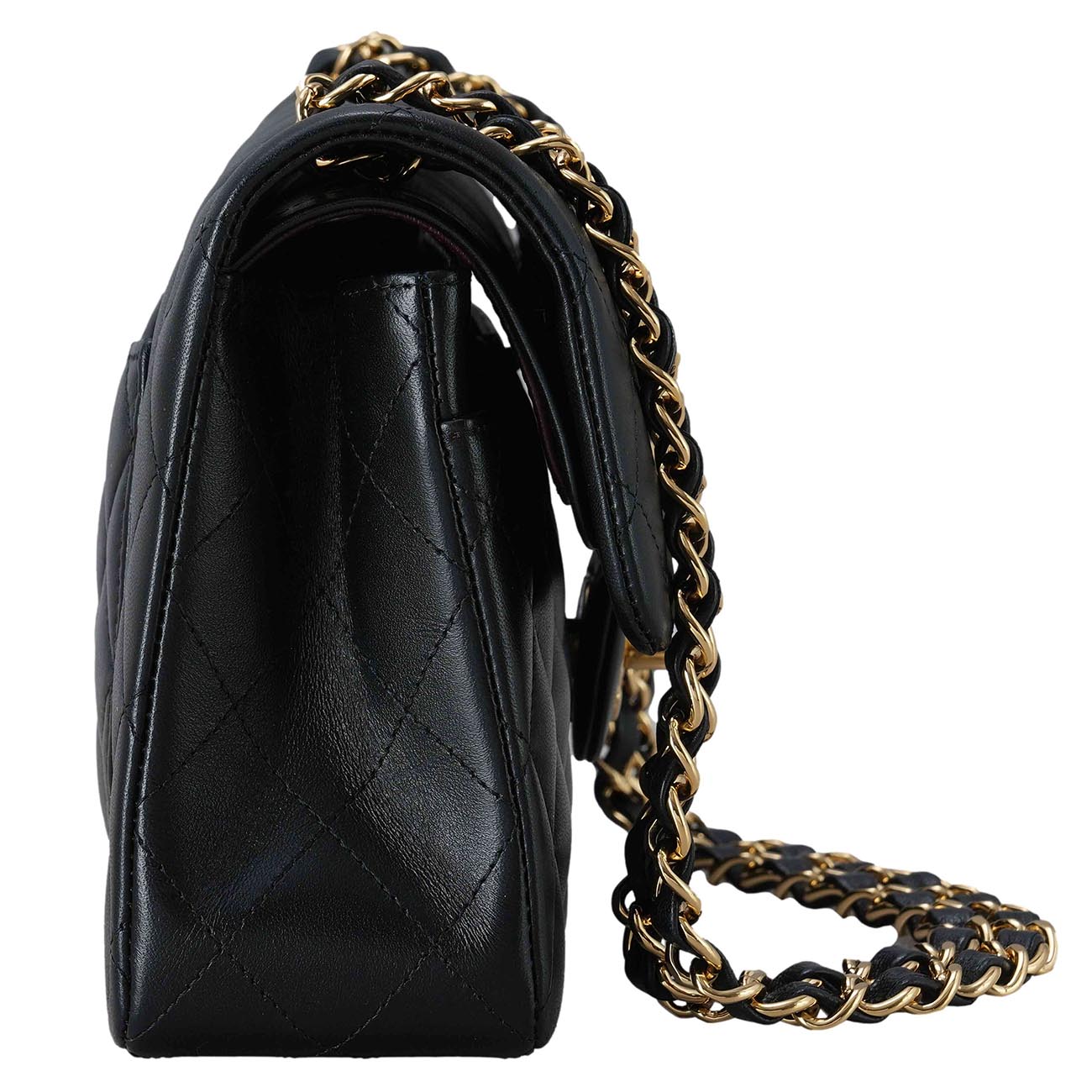 CHANEL(USED)샤넬 A01113 램스킨 클래식 스몰 플랩백