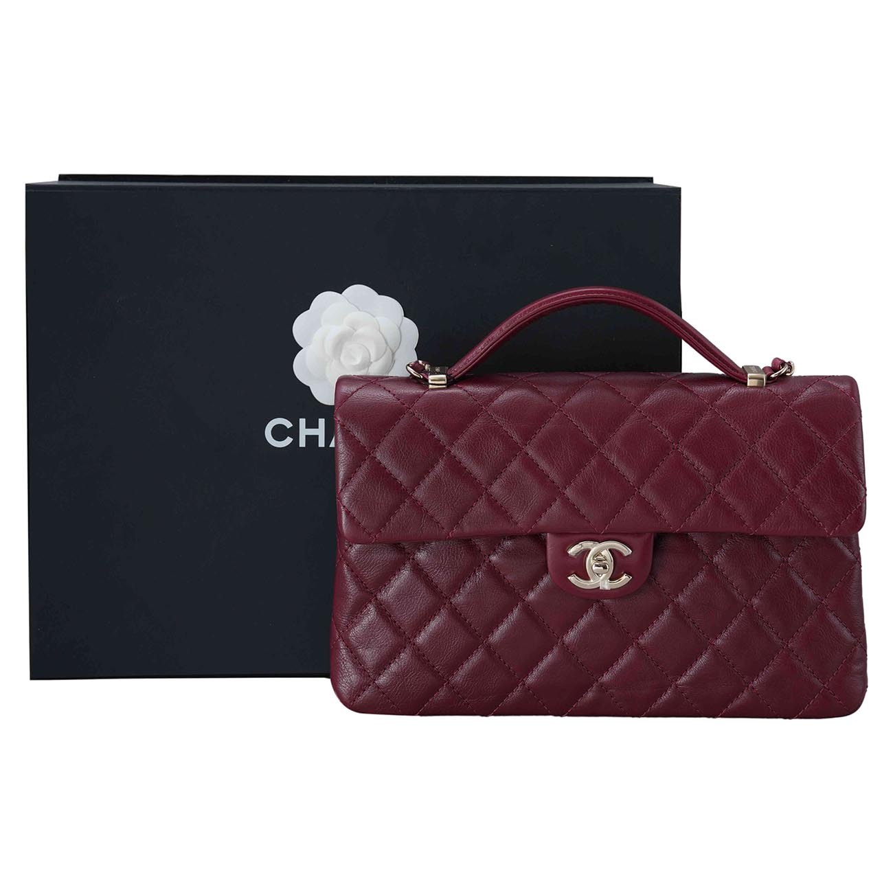 CHANEL(USED)샤넬 AS2802 클래식 탑핸들
