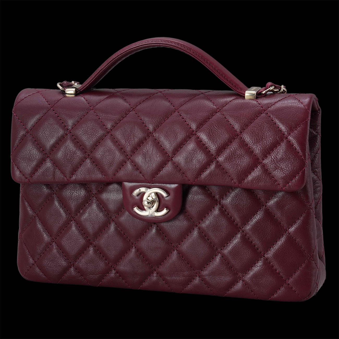 CHANEL(USED)샤넬 AS2802 클래식 탑핸들