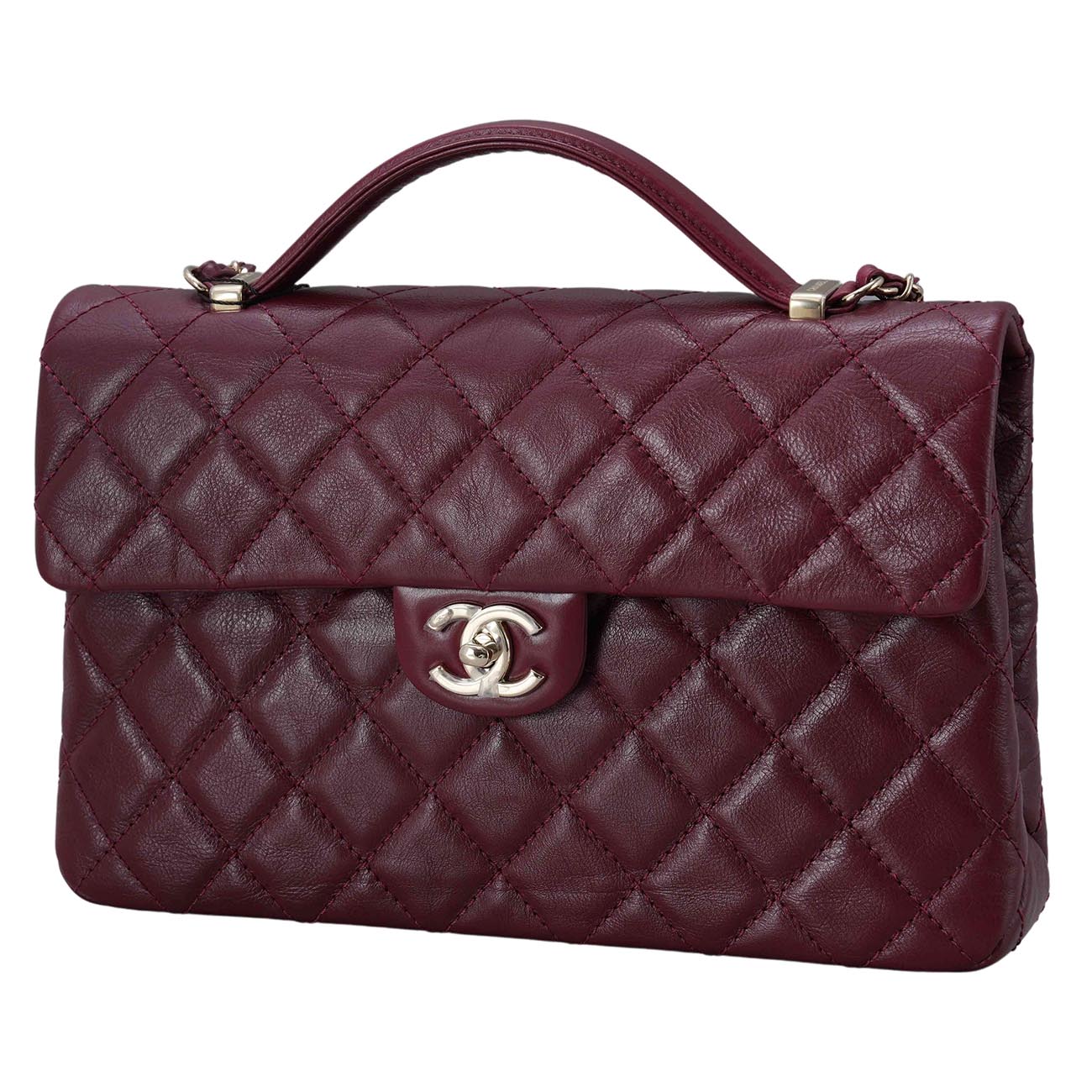 CHANEL(USED)샤넬 AS2802 클래식 탑핸들