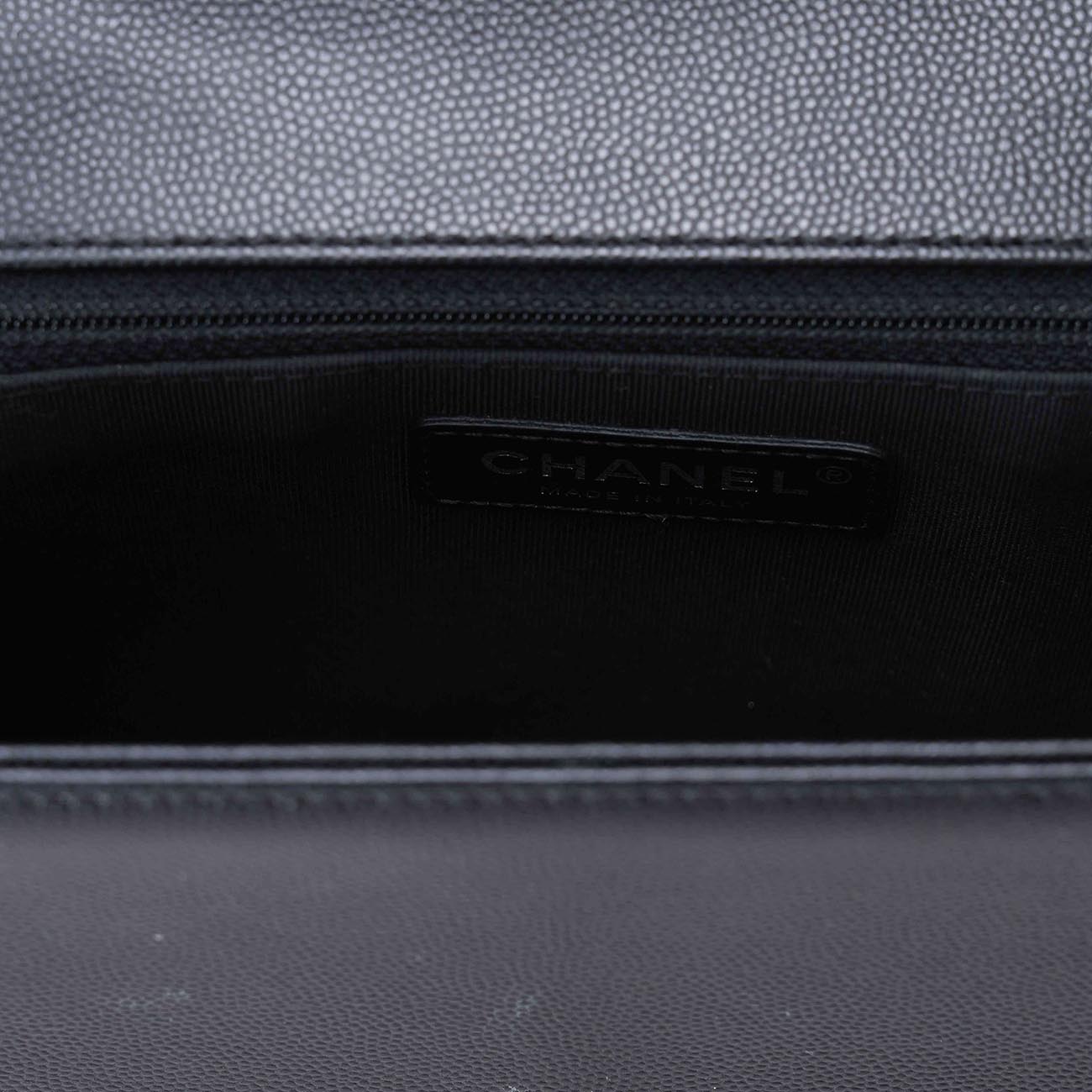 CHANEL(USED)샤넬 캐비어 클래식 보이샤넬 라지 플랩백