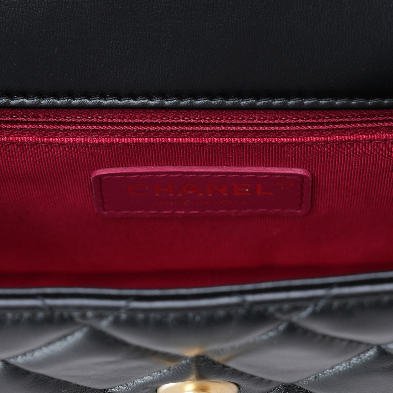 CHANEL(USED)샤넬 시즌 탑핸들 숄더백