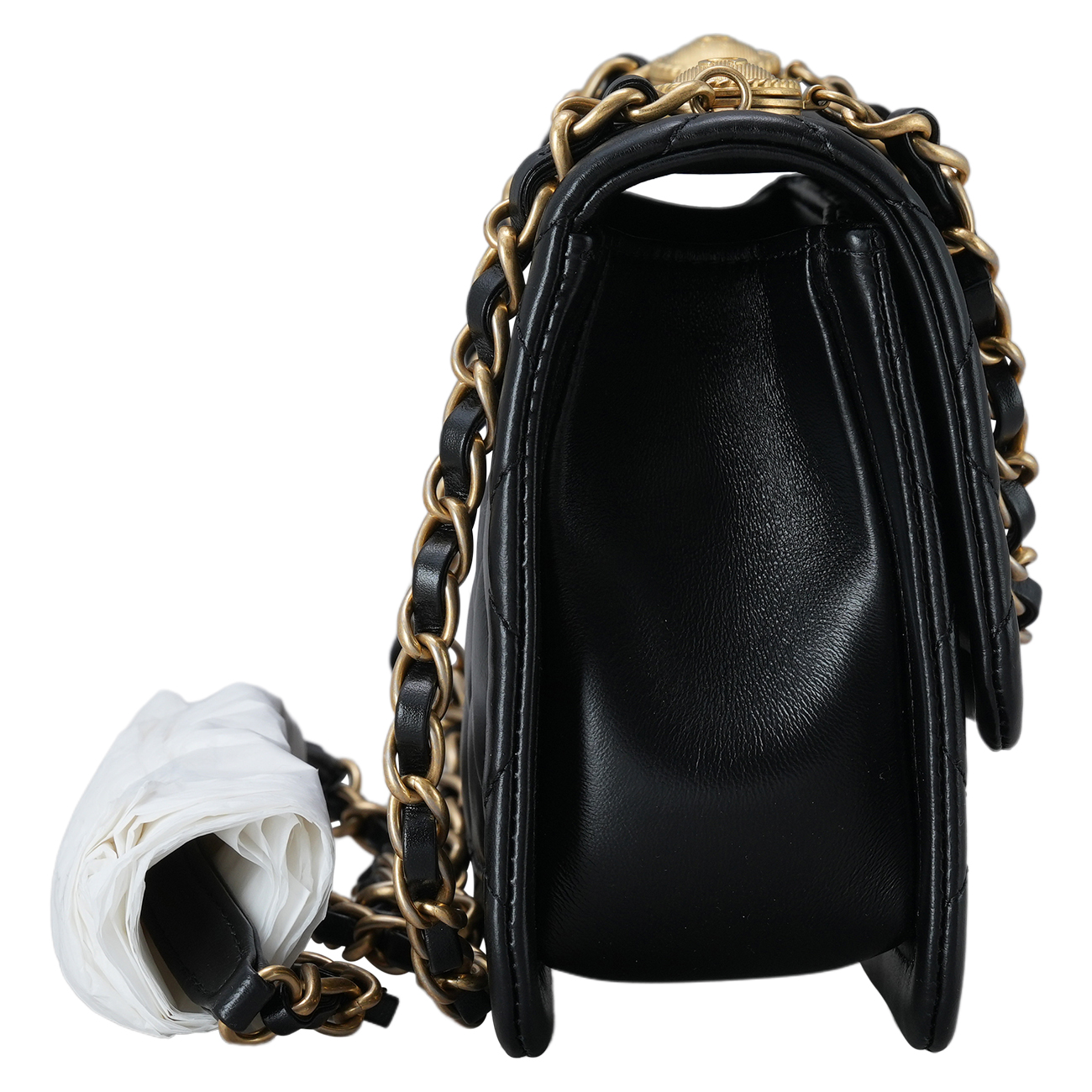 CHANEL(USED)샤넬 시즌 탑핸들 숄더백
