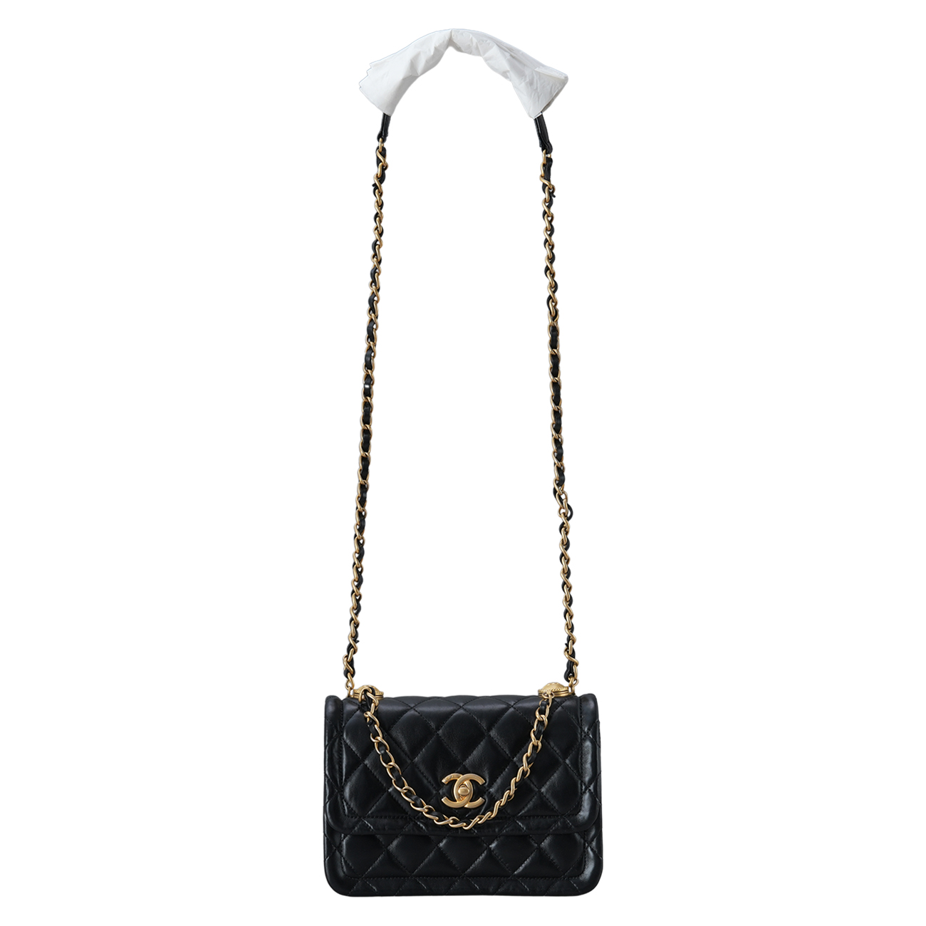 CHANEL(USED)샤넬 시즌 탑핸들 숄더백