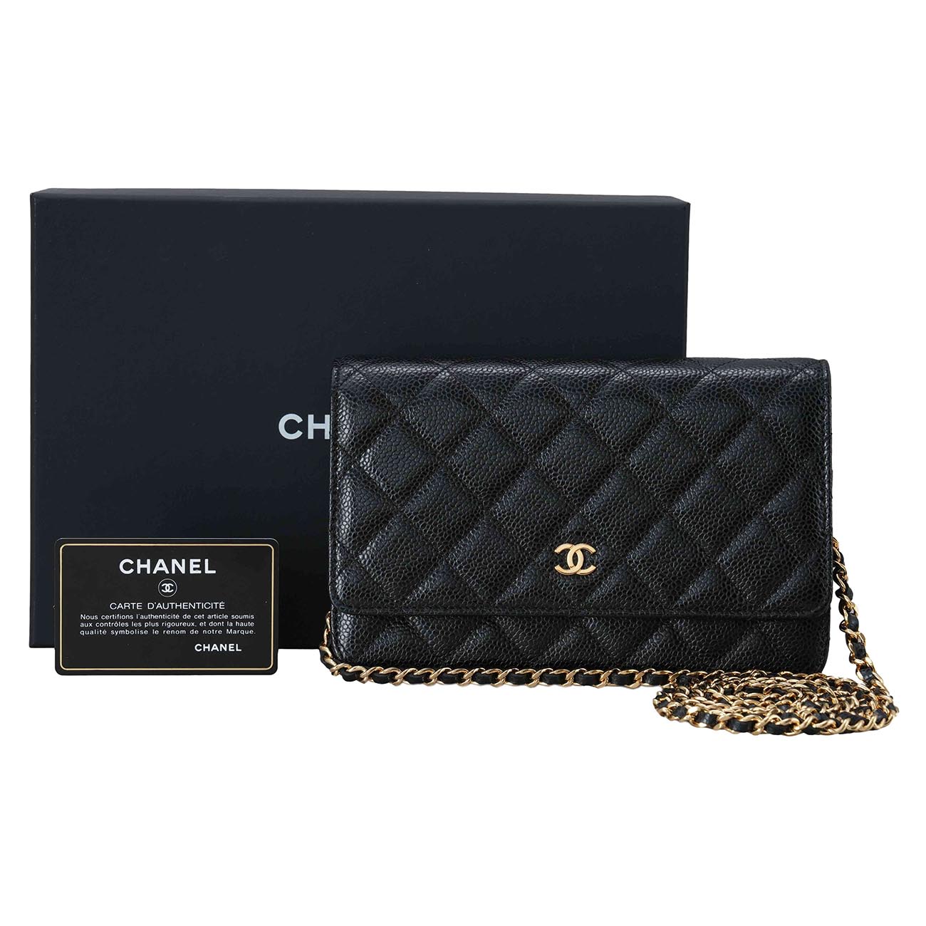 CHANEL(USED)샤넬 캐비어 클래식 WOC