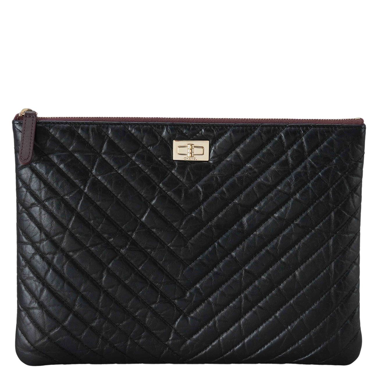 CHANEL(USED)샤넬 2.55 뉴미듐 클러치