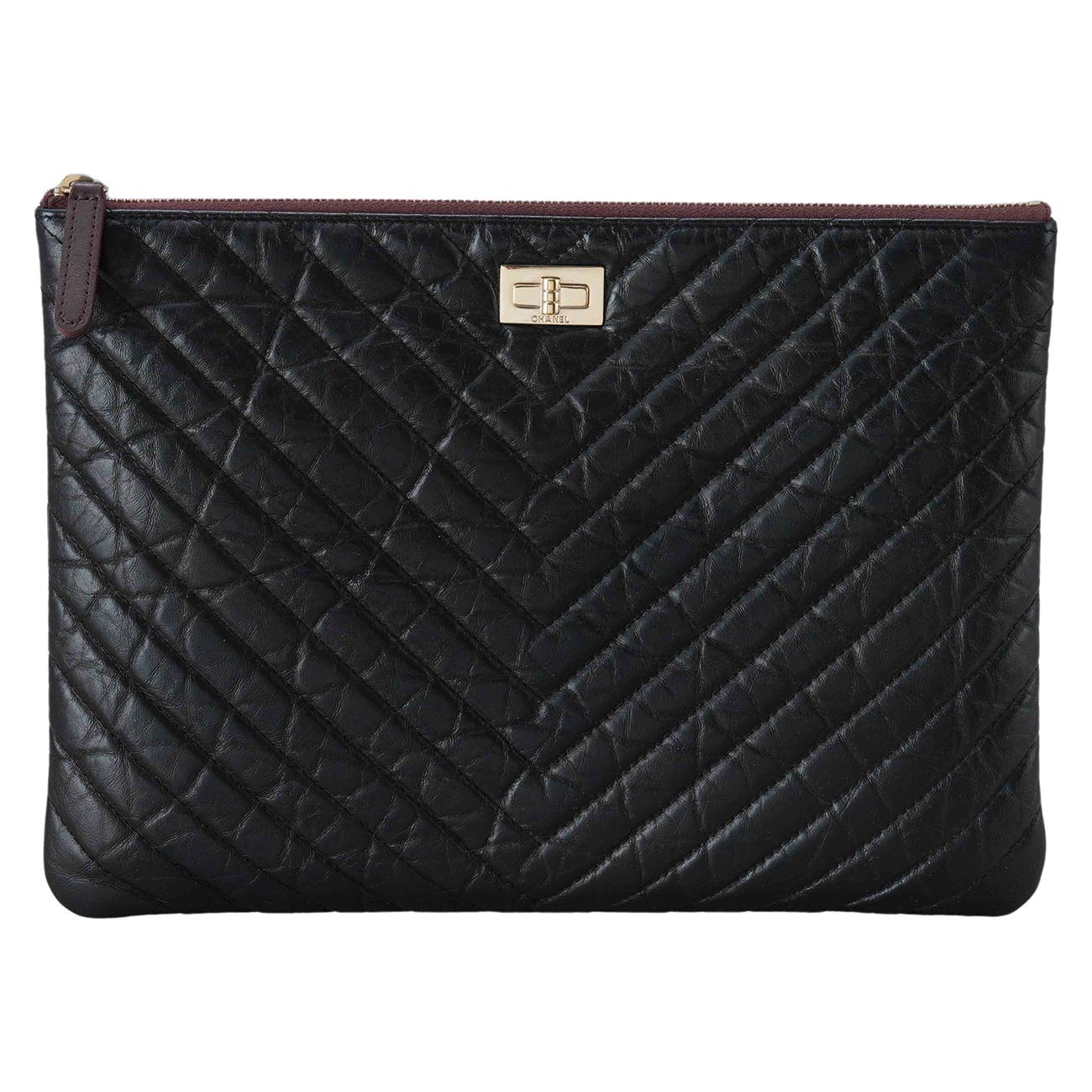 CHANEL(USED)샤넬 2.55 뉴미듐 클러치
