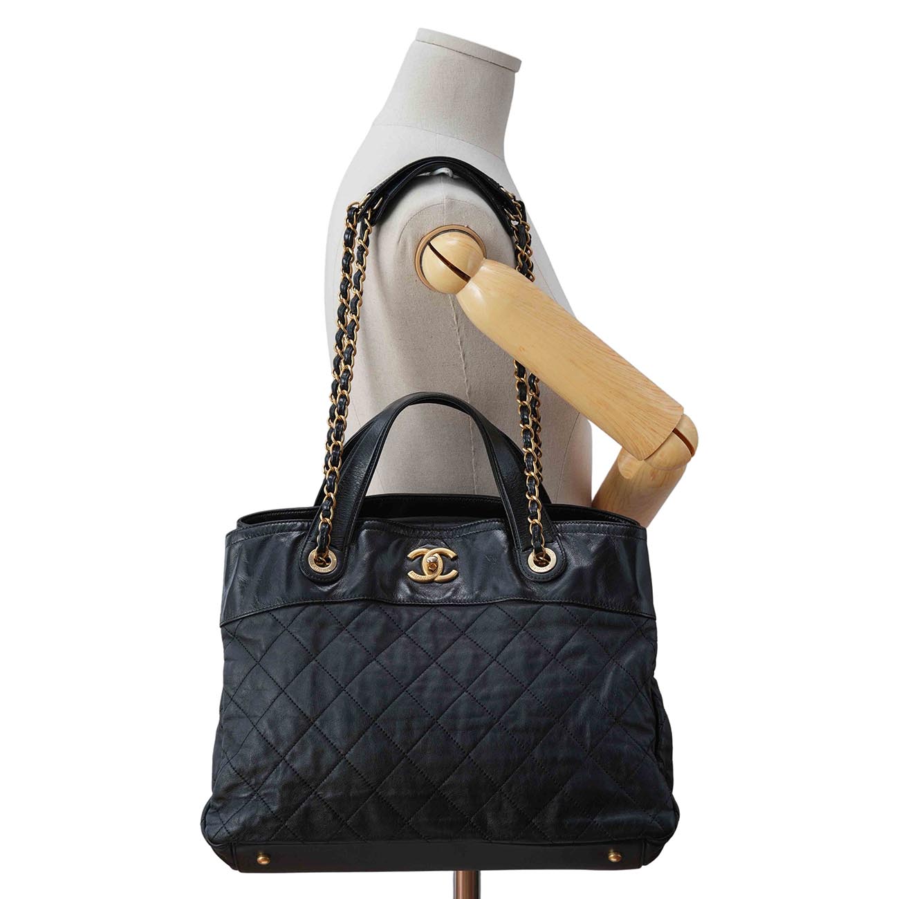 CHANEL(USED)샤넬 시즌 토트겸 숄더백