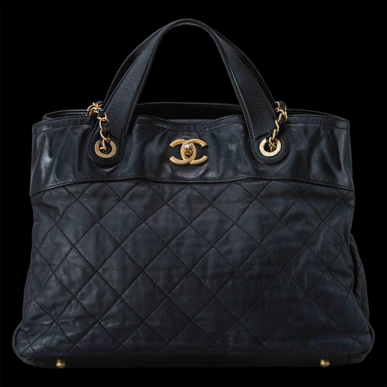 CHANEL(USED)샤넬 시즌 토트겸 숄더백