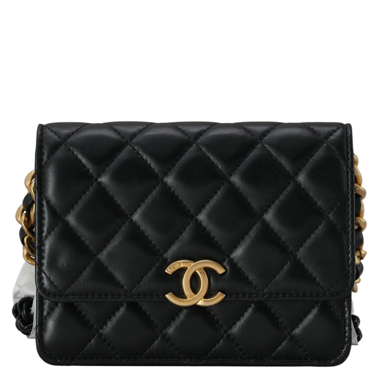 CHANEL(USED)샤넬 AP2733 램스킨 캔디체인 WOC