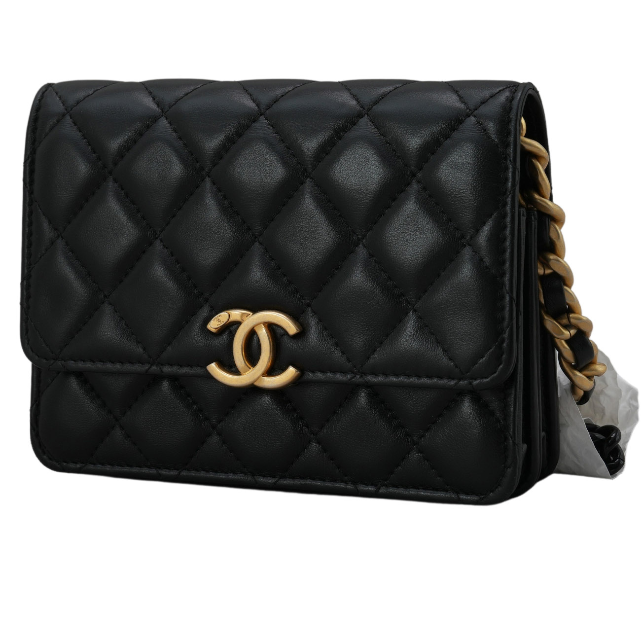 CHANEL(USED)샤넬 AP2733 램스킨 캔디체인 WOC