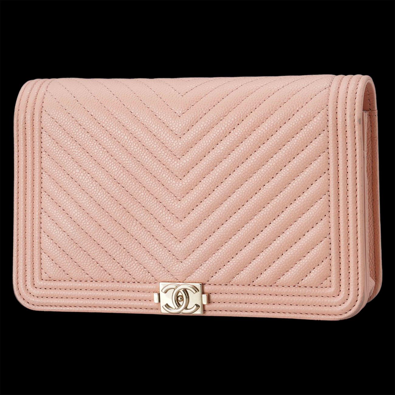 CHANEL(USED)샤넬 쉐브론 보이샤넬 WOC