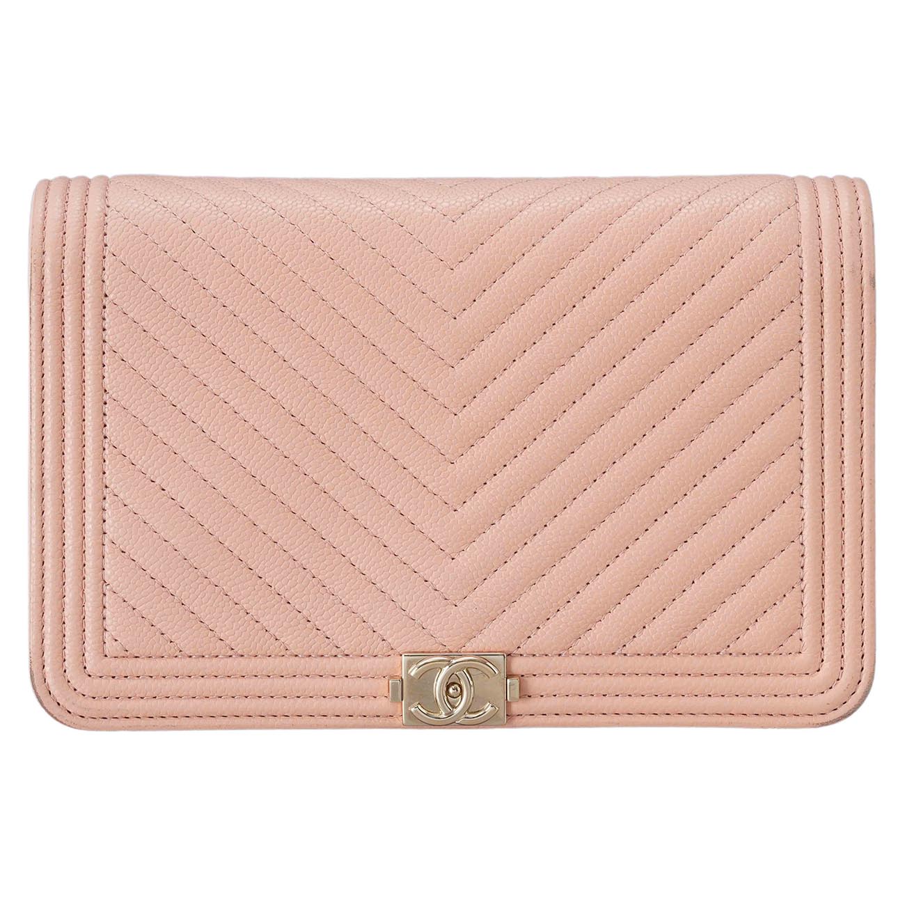 CHANEL(USED)샤넬 쉐브론 보이샤넬 WOC