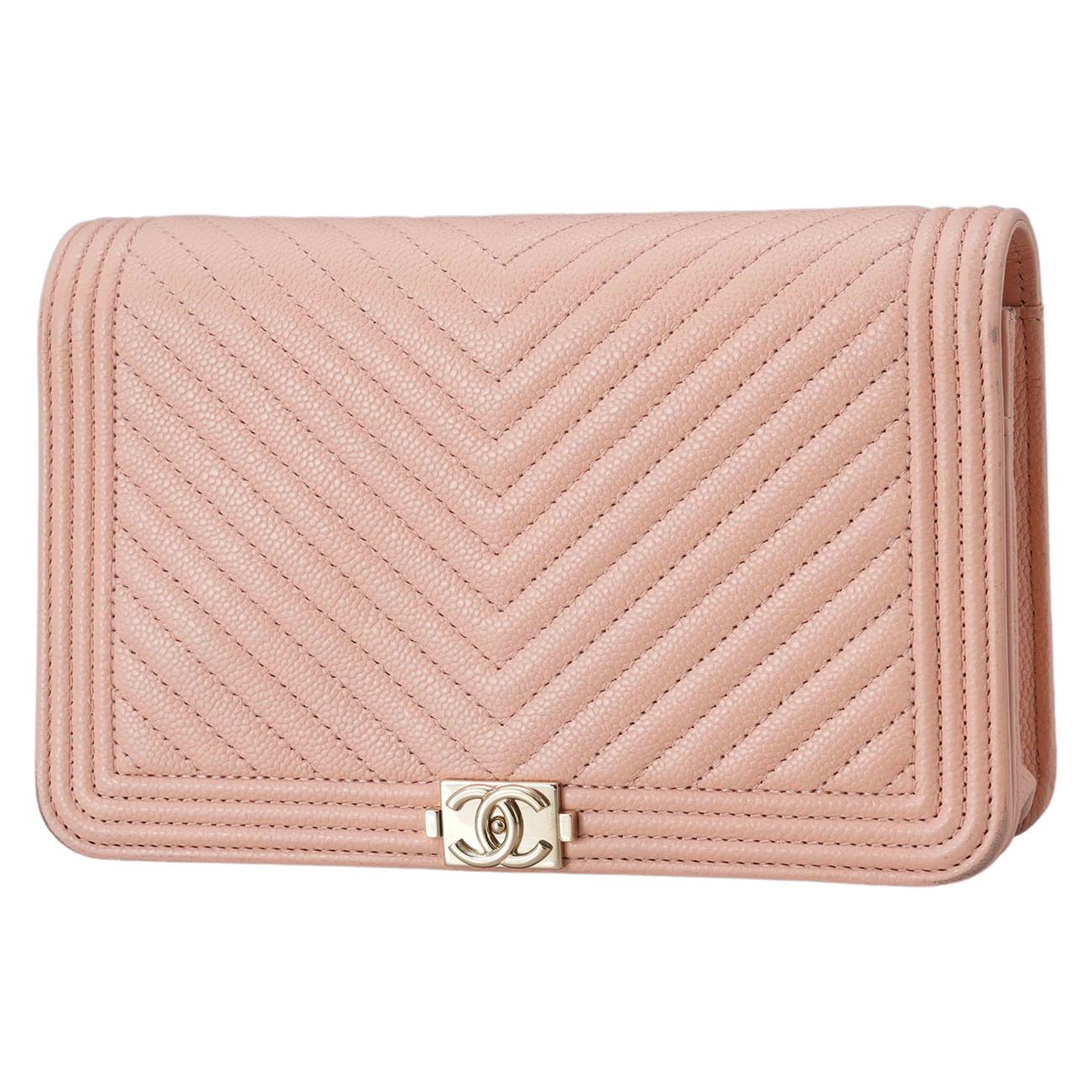 CHANEL(USED)샤넬 쉐브론 보이샤넬 WOC