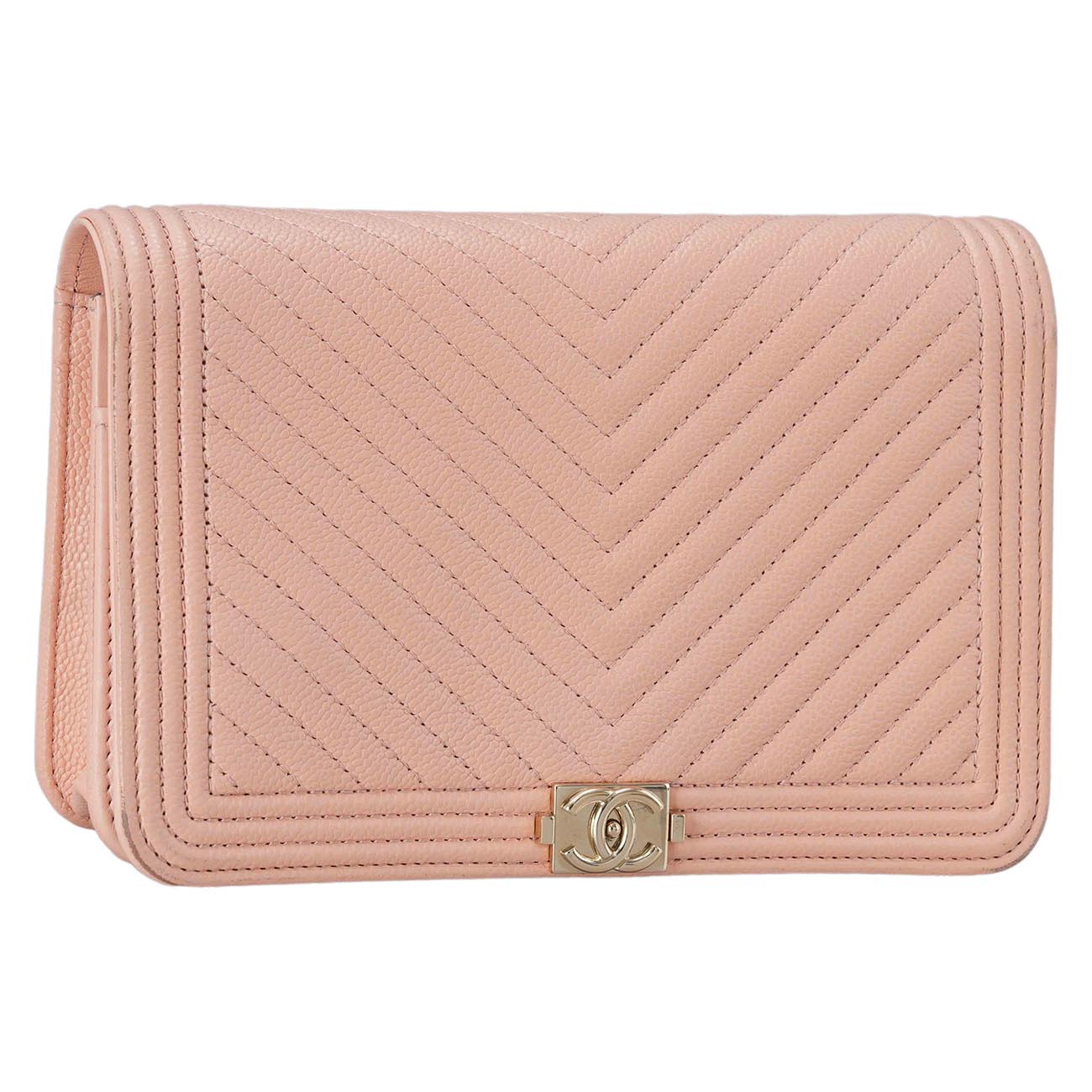 CHANEL(USED)샤넬 쉐브론 보이샤넬 WOC