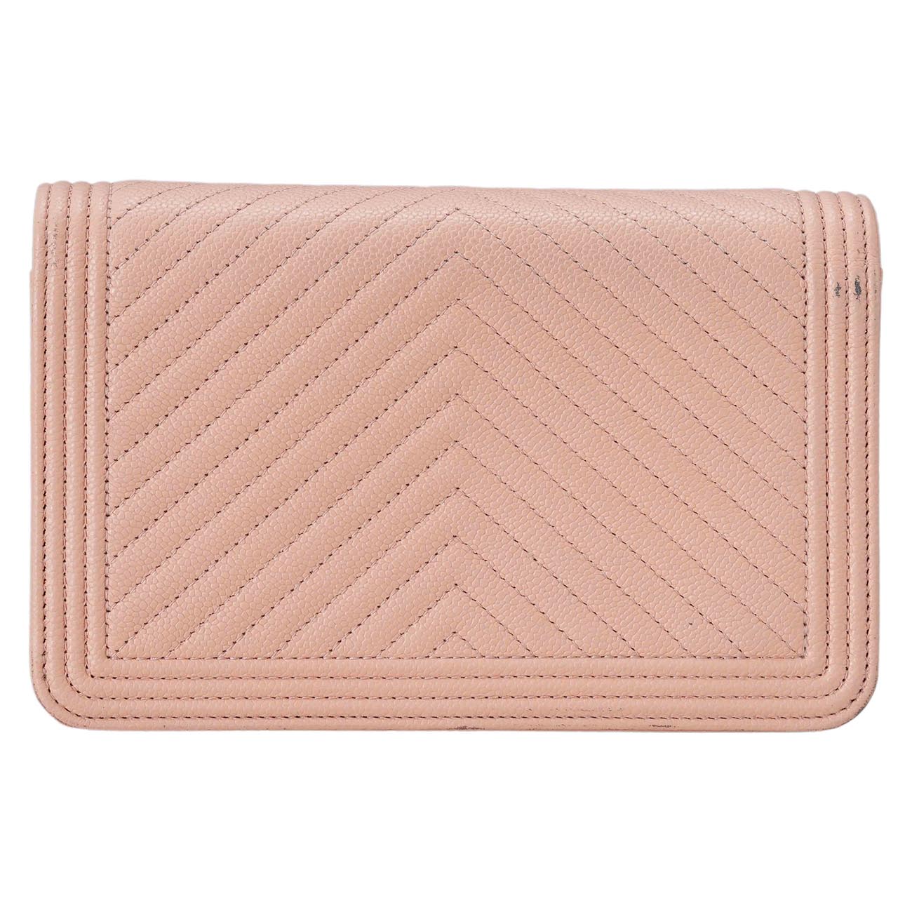 CHANEL(USED)샤넬 쉐브론 보이샤넬 WOC