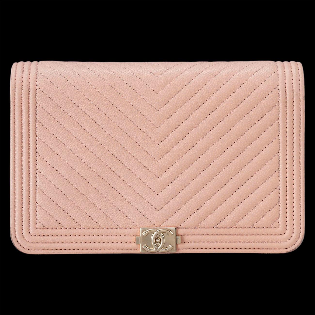 CHANEL(USED)샤넬 쉐브론 보이샤넬 WOC