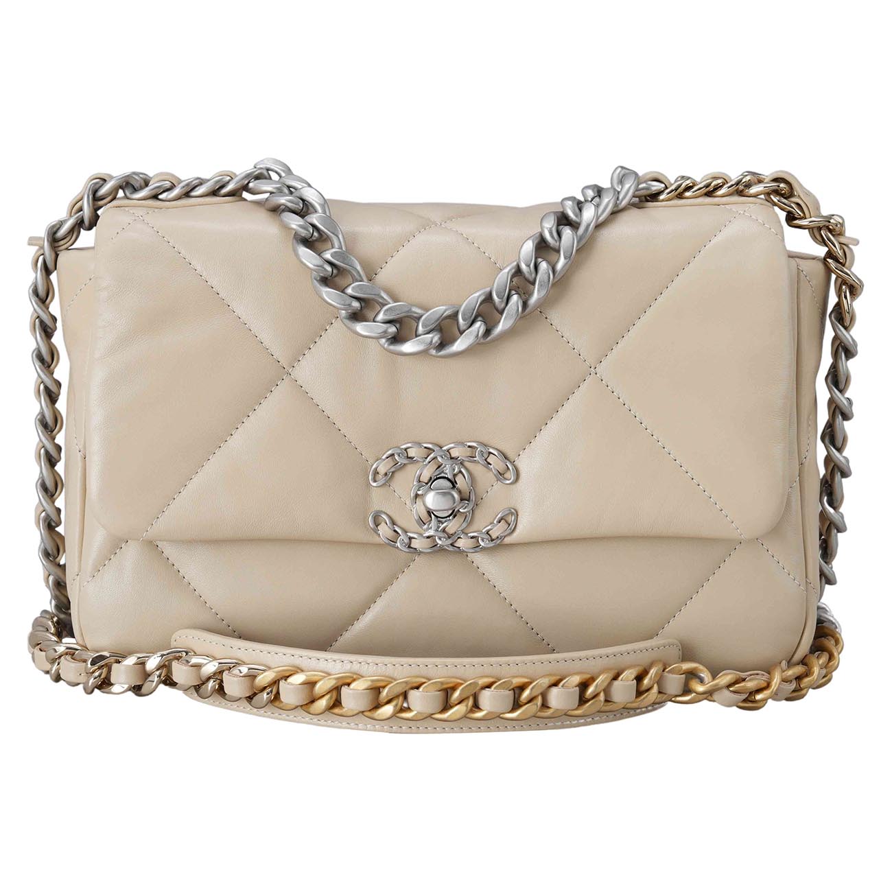 CHANEL(USED)샤넬 19백 미듐