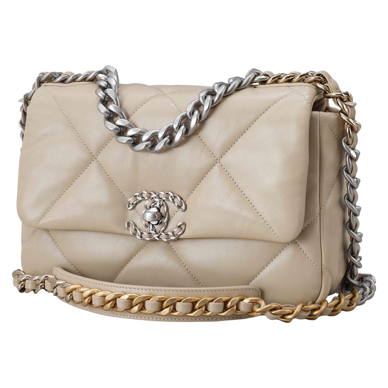 CHANEL(USED)샤넬 19백 미듐