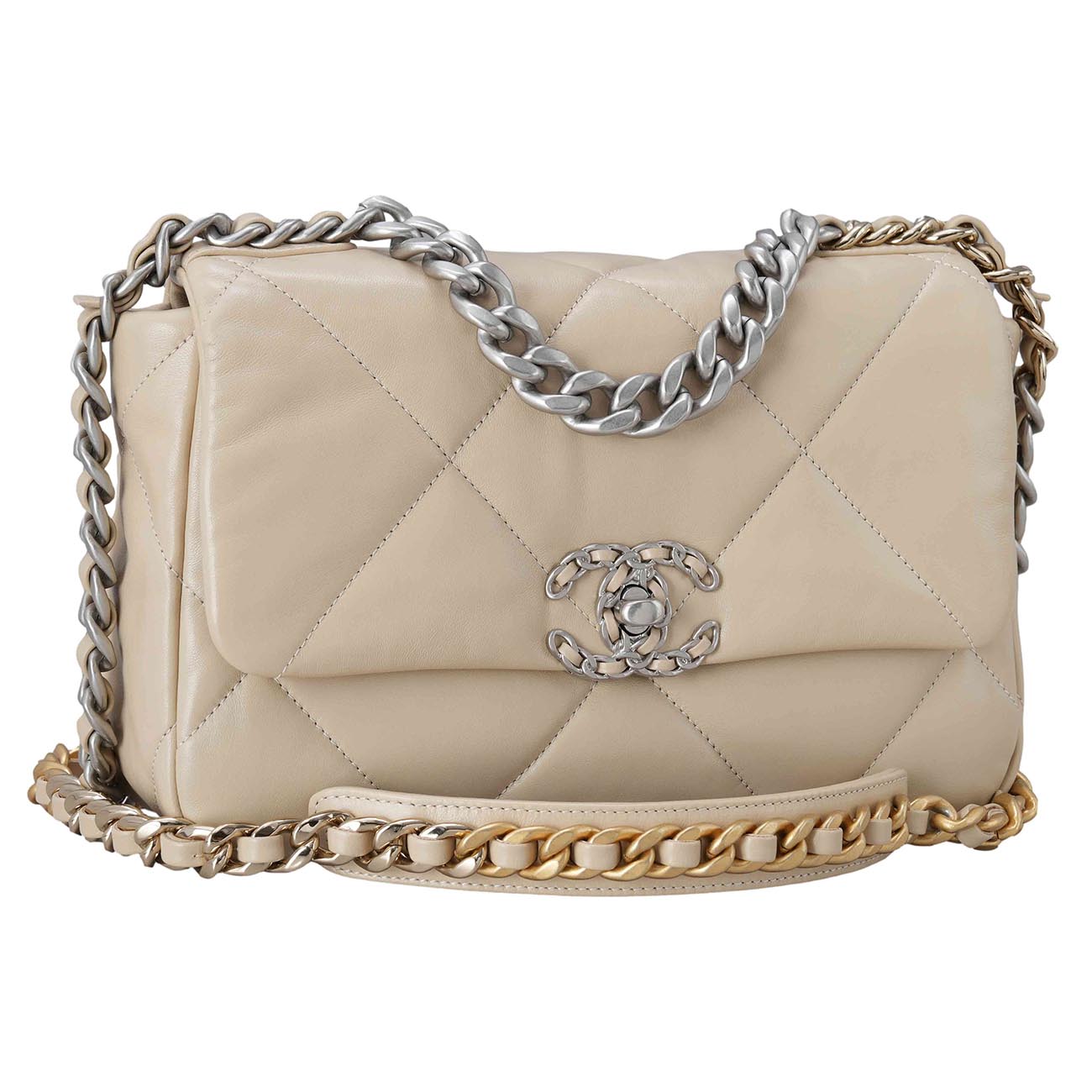 CHANEL(USED)샤넬 19백 미듐