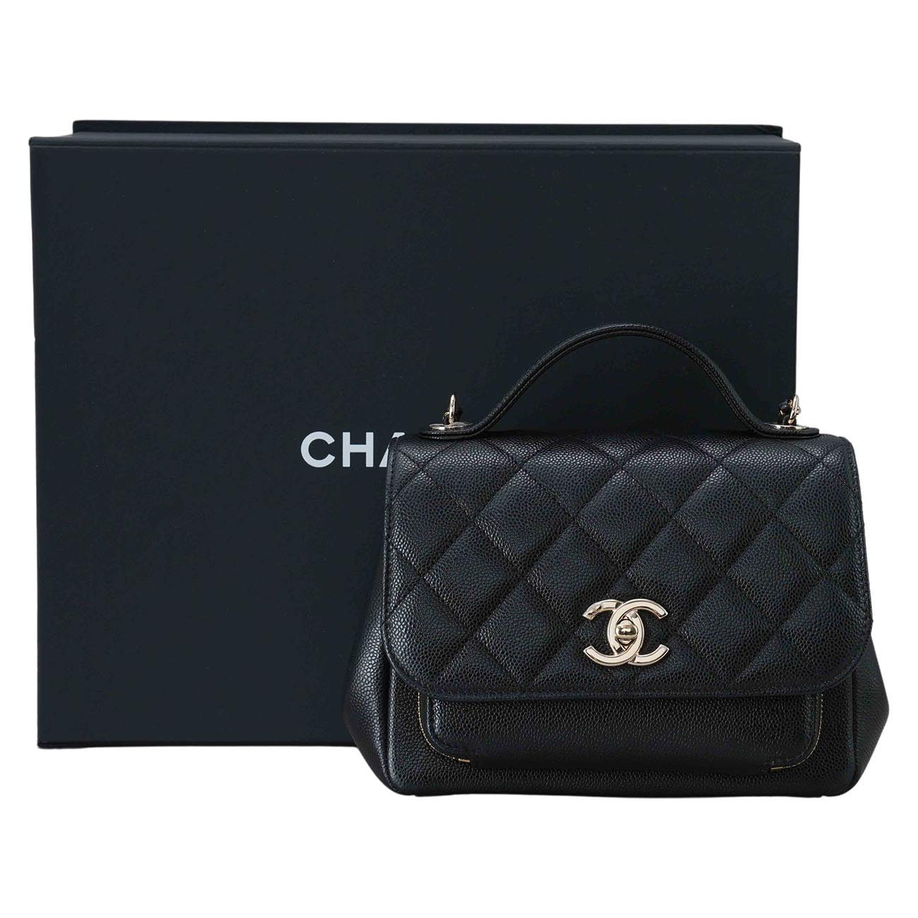 CHANEL(USED)샤넬 캐비어 비지니스 어피니티