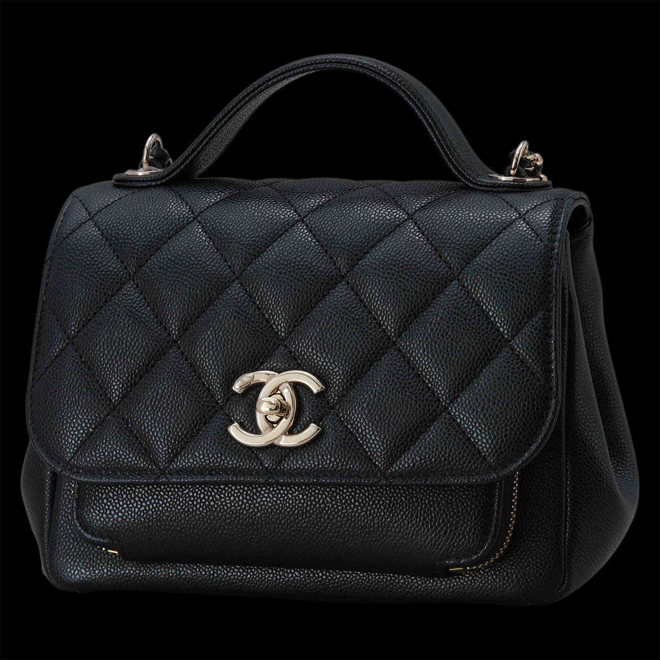CHANEL(USED)샤넬 캐비어 비지니스 어피니티