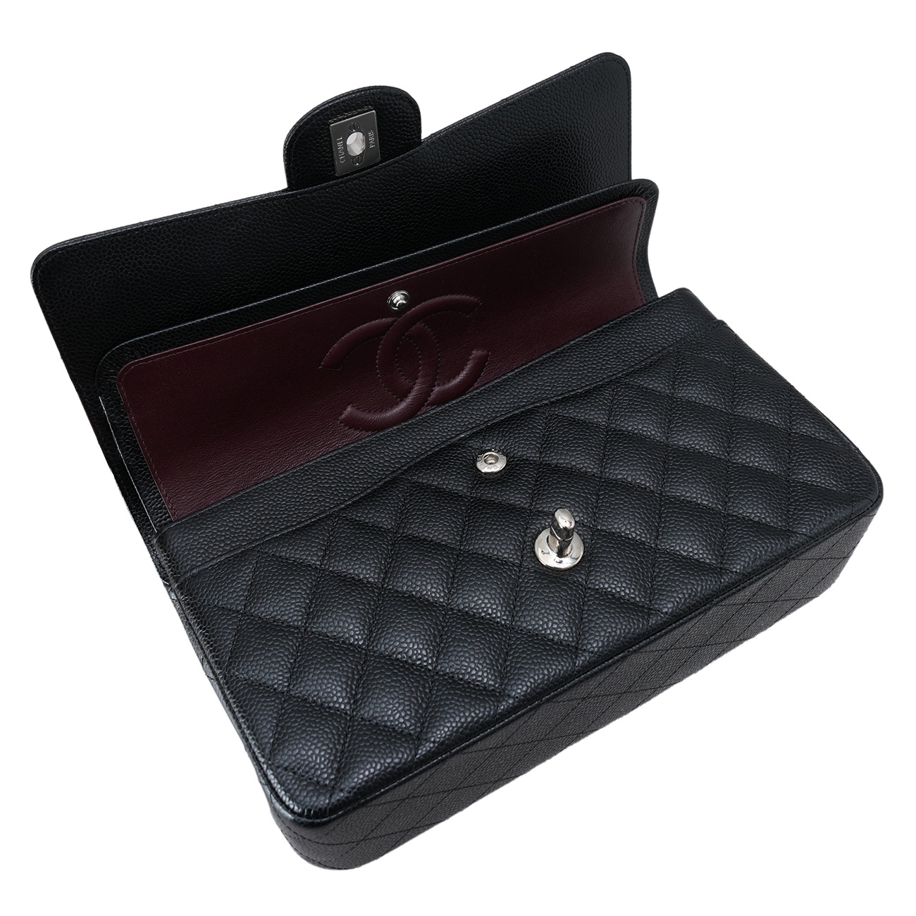 CHANEL(USED)샤넬 캐비어 클래식 미듐 플랩백