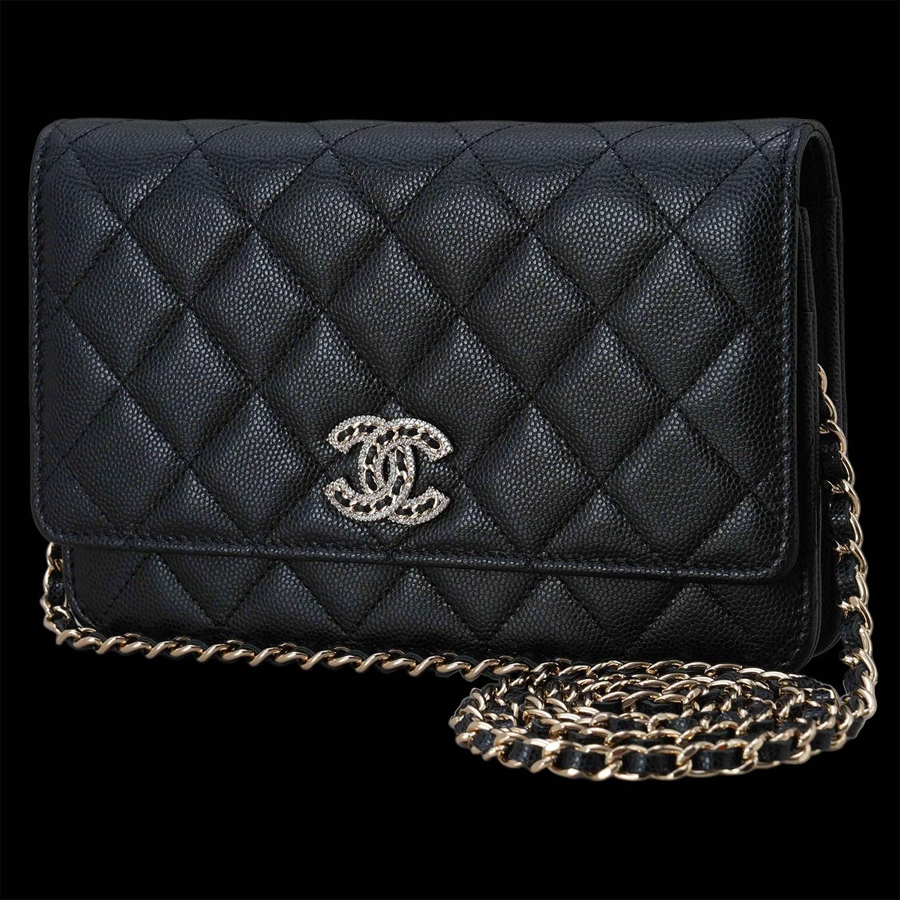 CHANEL(USED)샤넬 AP2734 시즌 큐빅 WOC