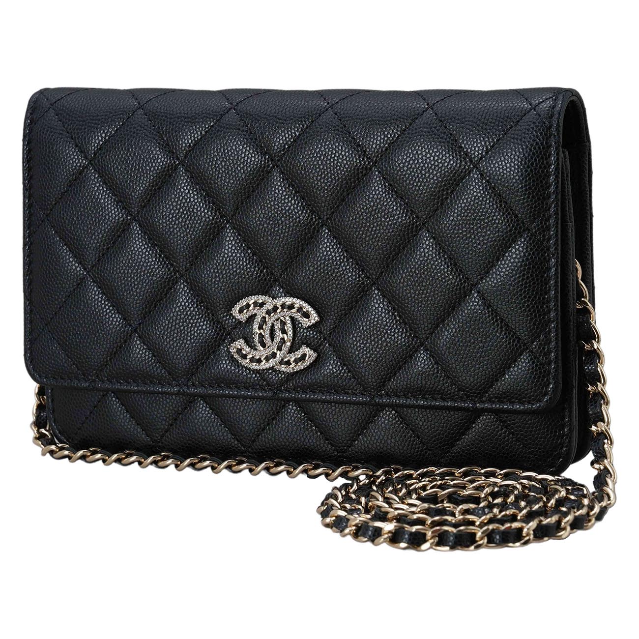 CHANEL(USED)샤넬 AP2734 시즌 큐빅 WOC