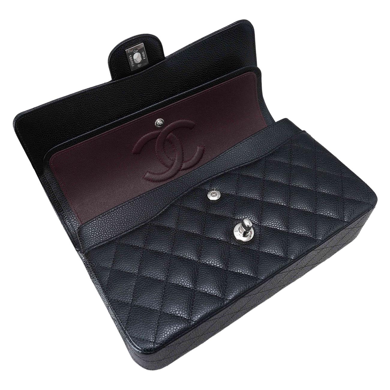 CHANEL(USED)샤넬 캐비어 클래식 미듐 플랩백