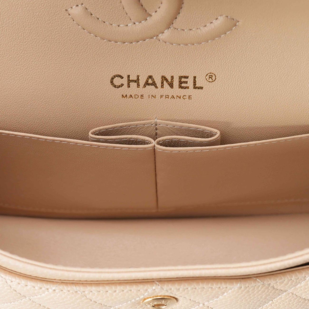 CHANEL(USED)샤넬 A01113 캐비어 클래식 스몰 플랩백