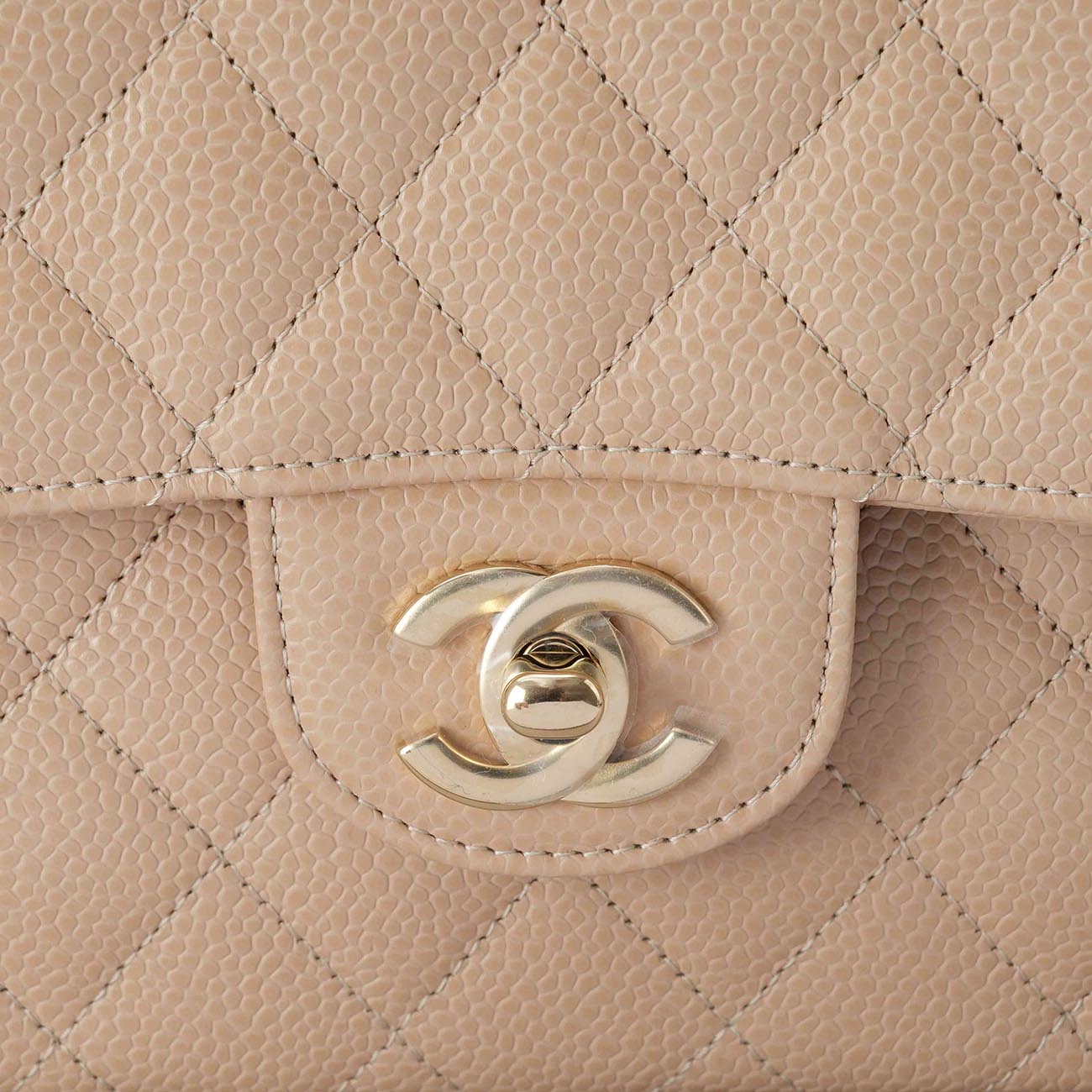 CHANEL(USED)샤넬 A01113 캐비어 클래식 스몰 플랩백