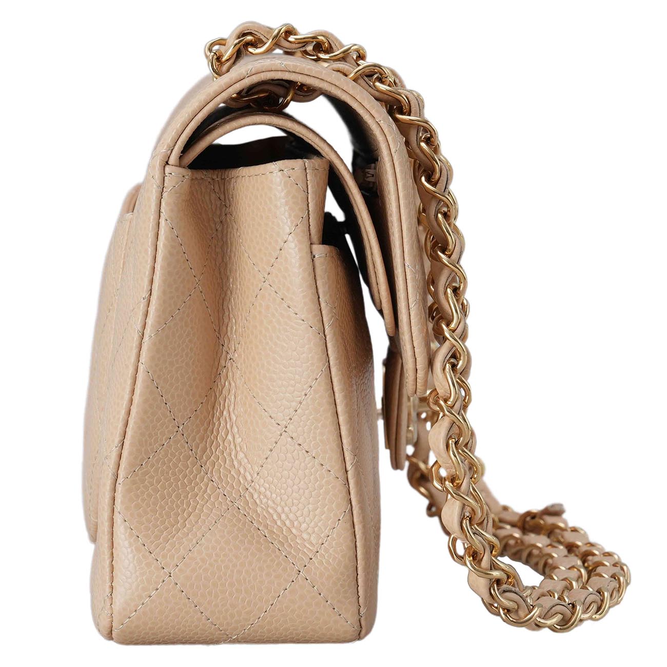 CHANEL(USED)샤넬 A01113 캐비어 클래식 스몰 플랩백