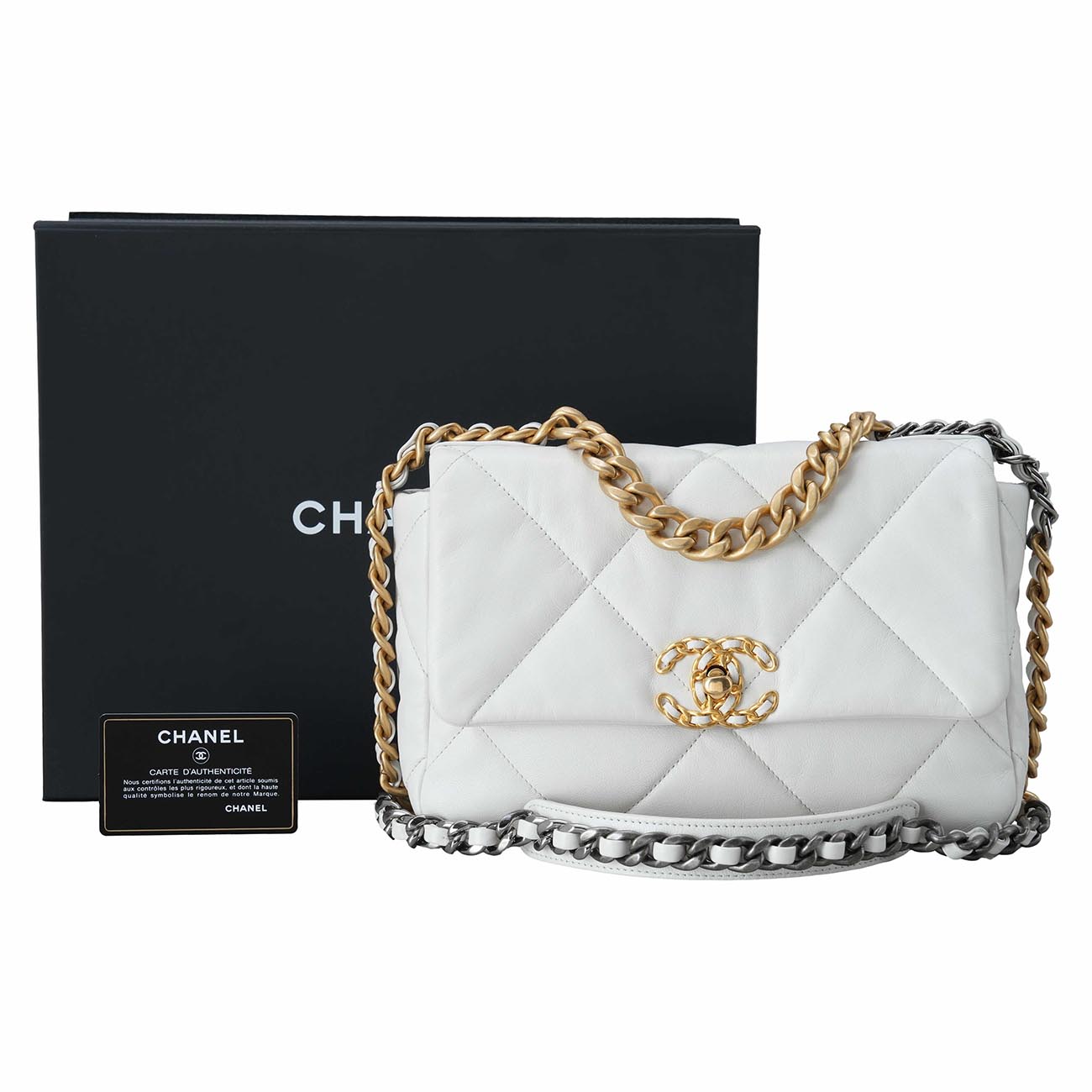 CHANEL(USED)샤넬 19백 미듐