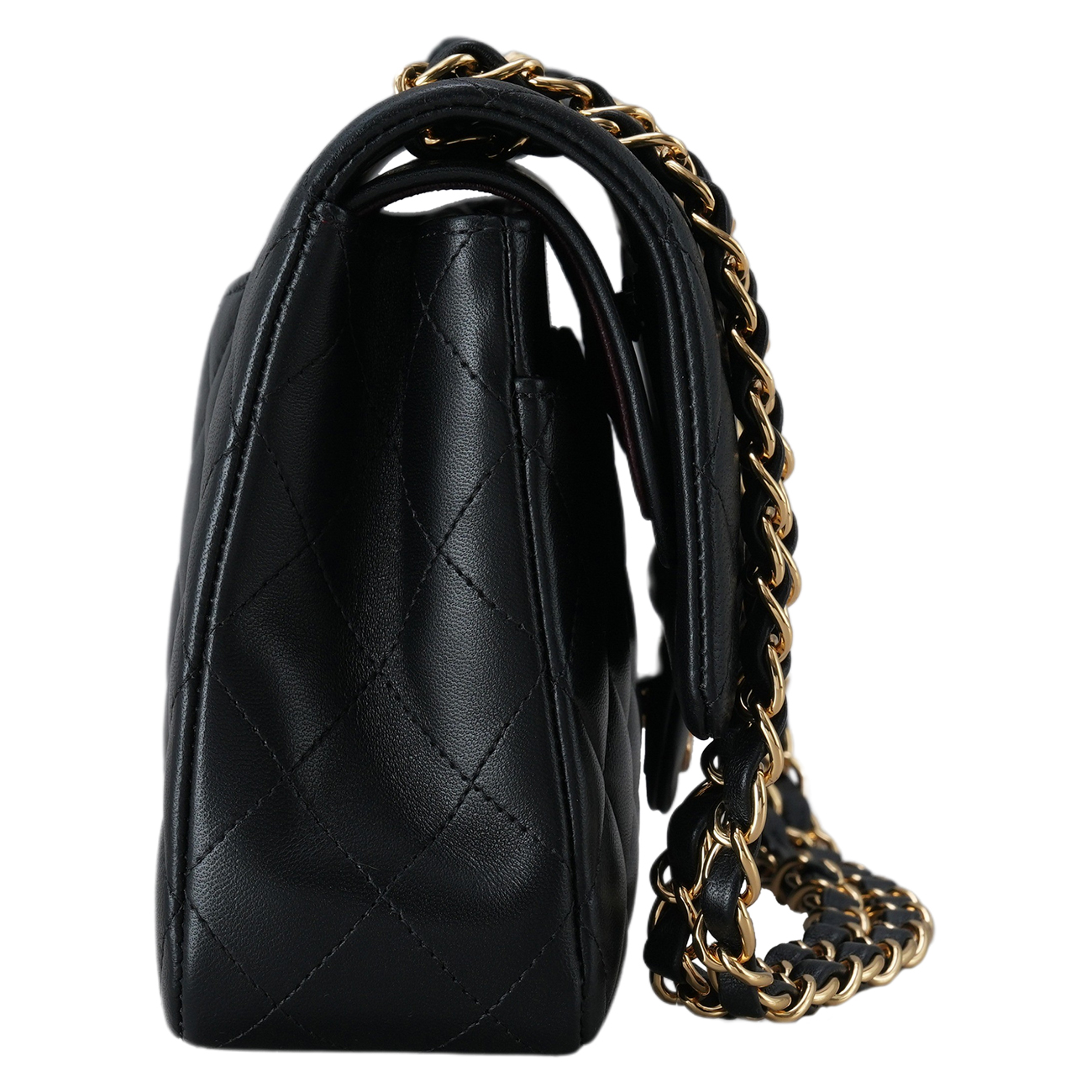 CHANEL(USED)샤넬 램스킨 클래식 미듐 플랩백