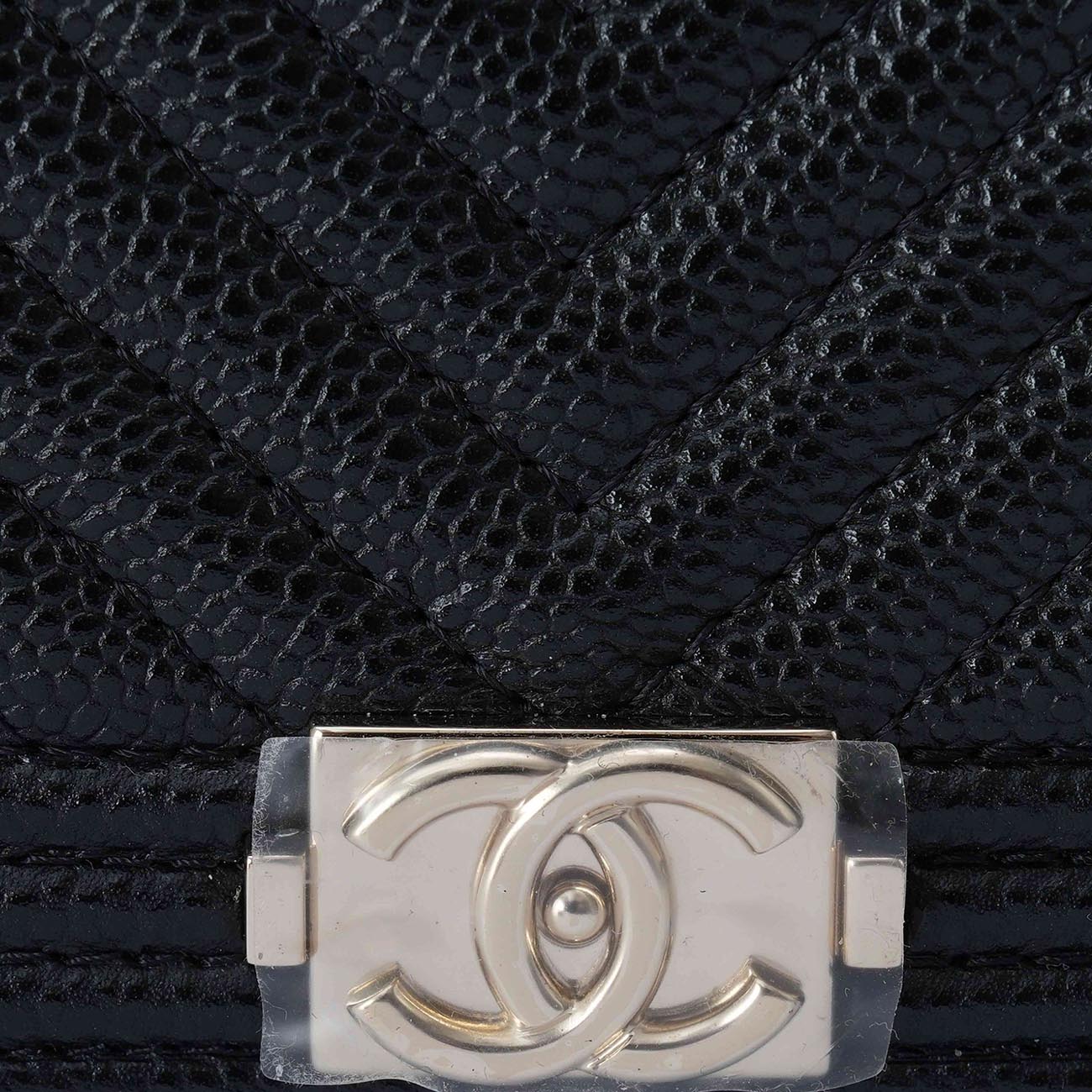 CHANEL(USED)샤넬 보이샤넬 캐비어 쉐브론 WOC