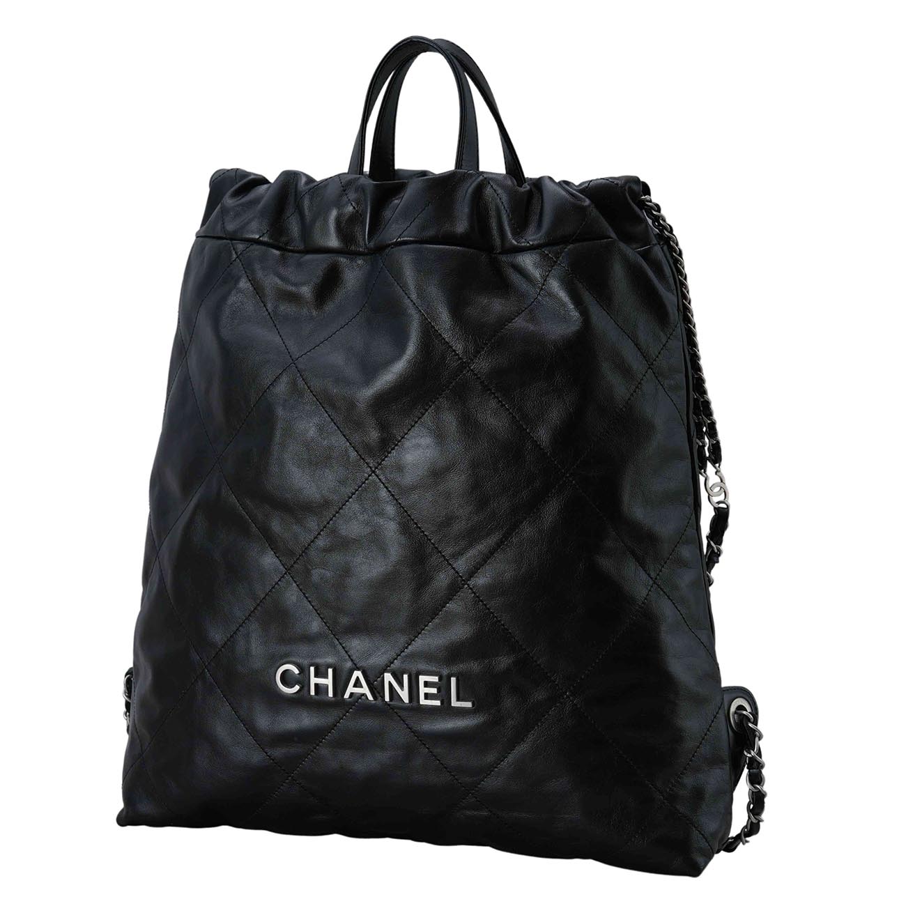 CHANEL(USED)샤넬 AS3313 22 퀼팅 탑핸들 백팩