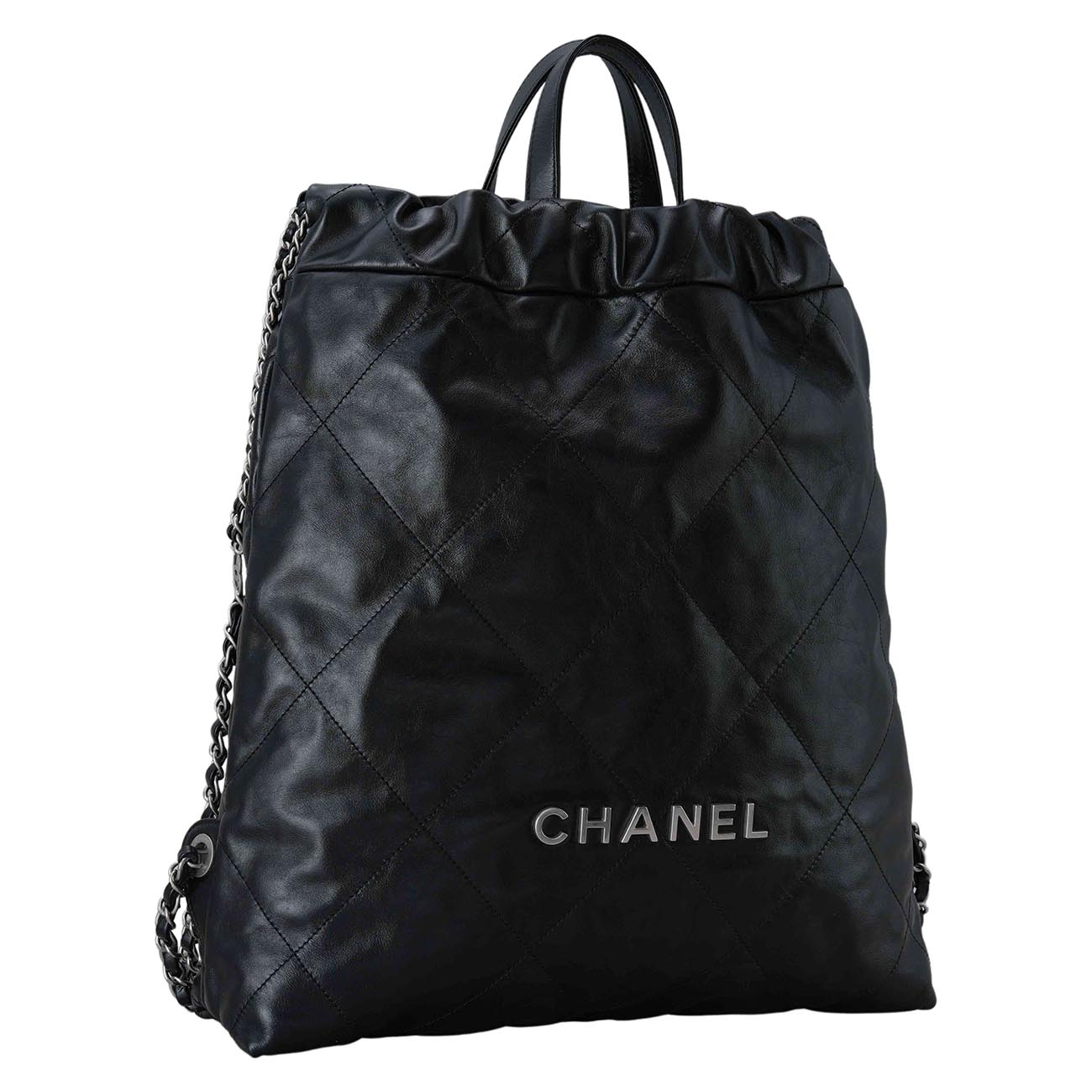 CHANEL(USED)샤넬 AS3313 22 퀼팅 탑핸들 백팩